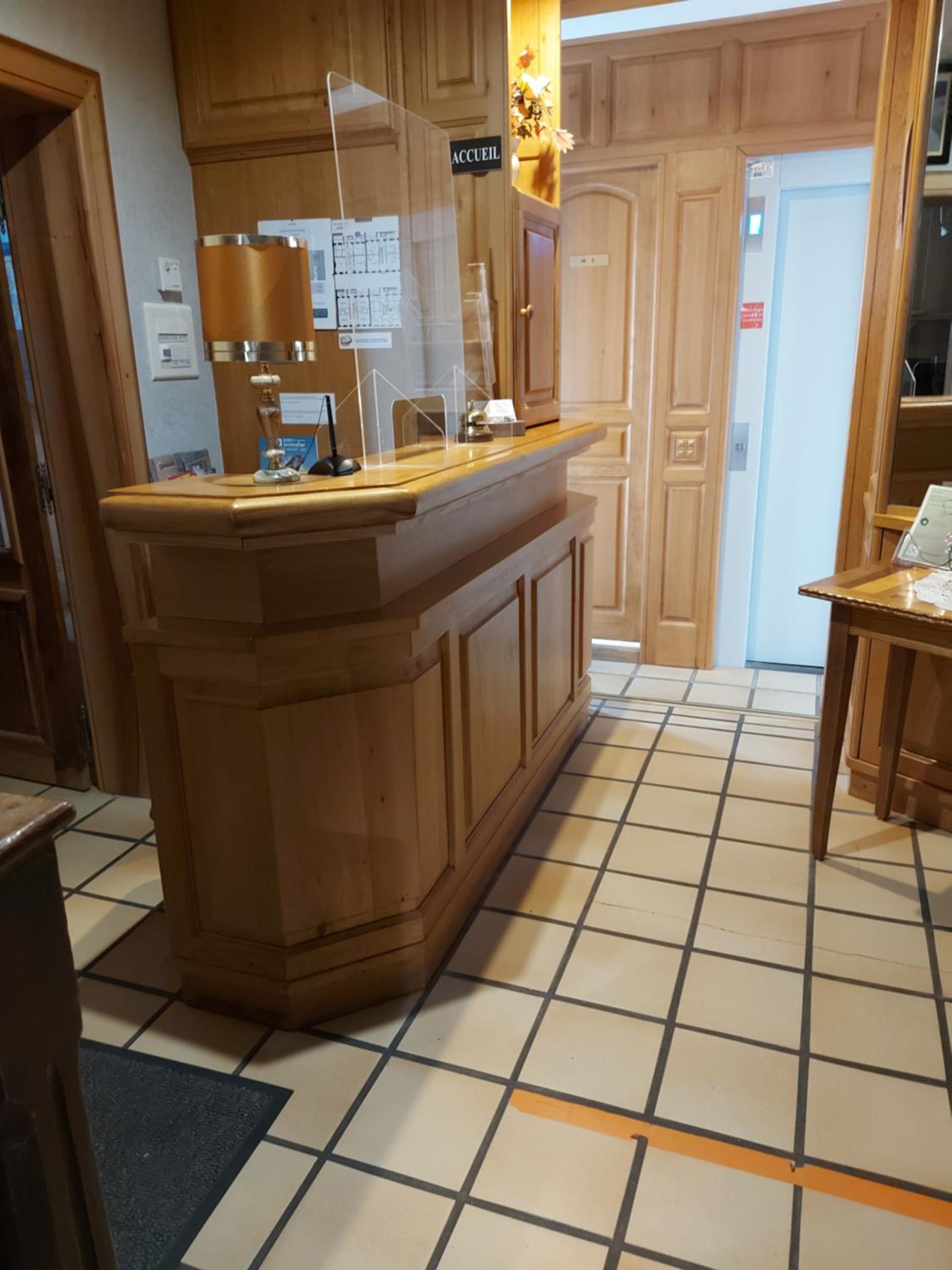hotel reception