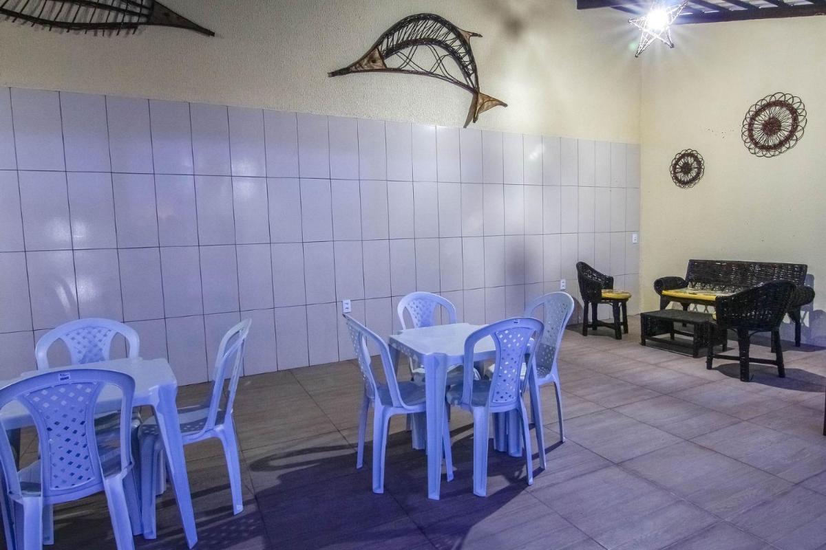 outdoor BBQ area