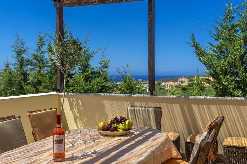 Exclusive Crete Villa Villa Citrus 3 Bedroom Private Pool Rethymnon view 5