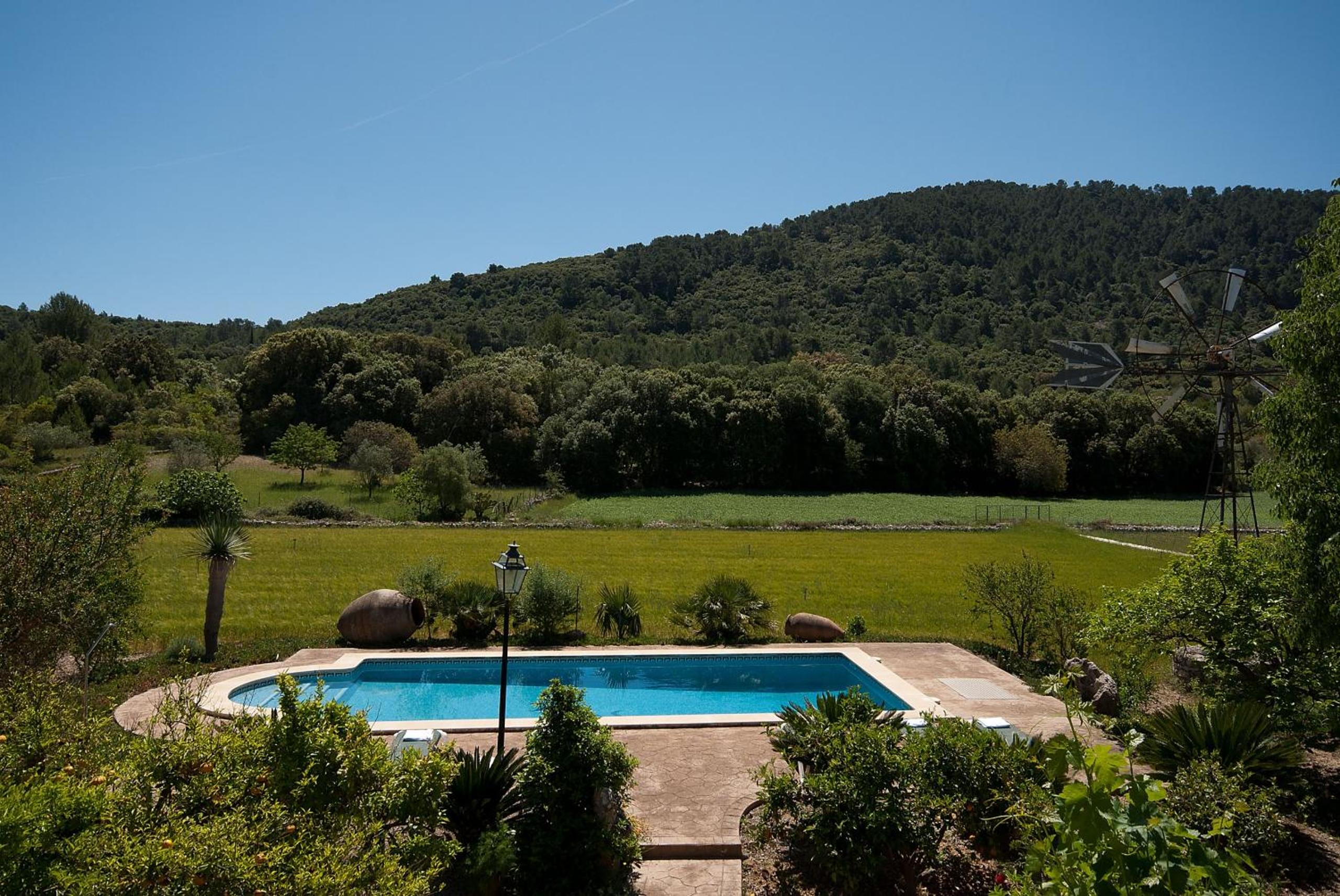 Hort Den Gelos Campanet Mallorca view 2