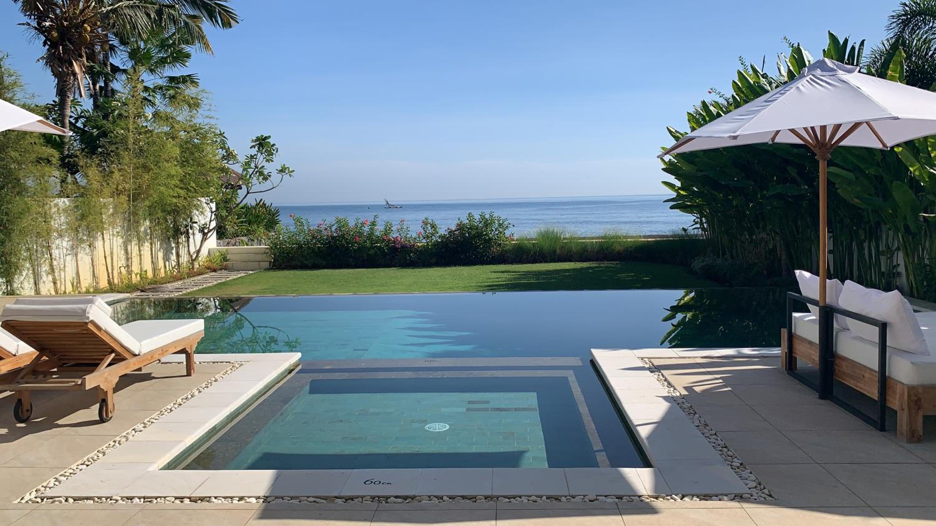 Beachfront Rice Field View Lovina Villa Serenity Bali view 2