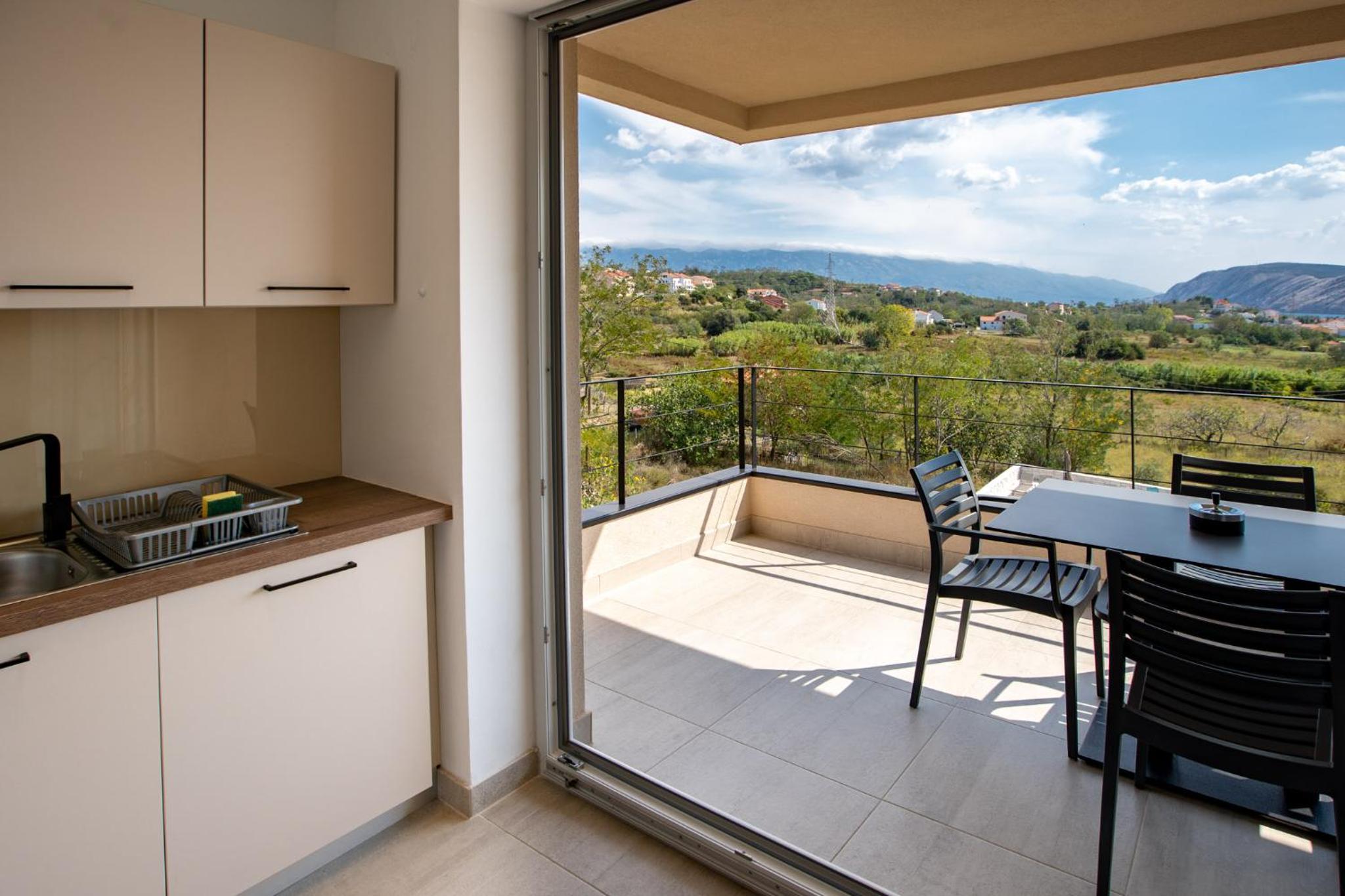 outdoor BBQ area