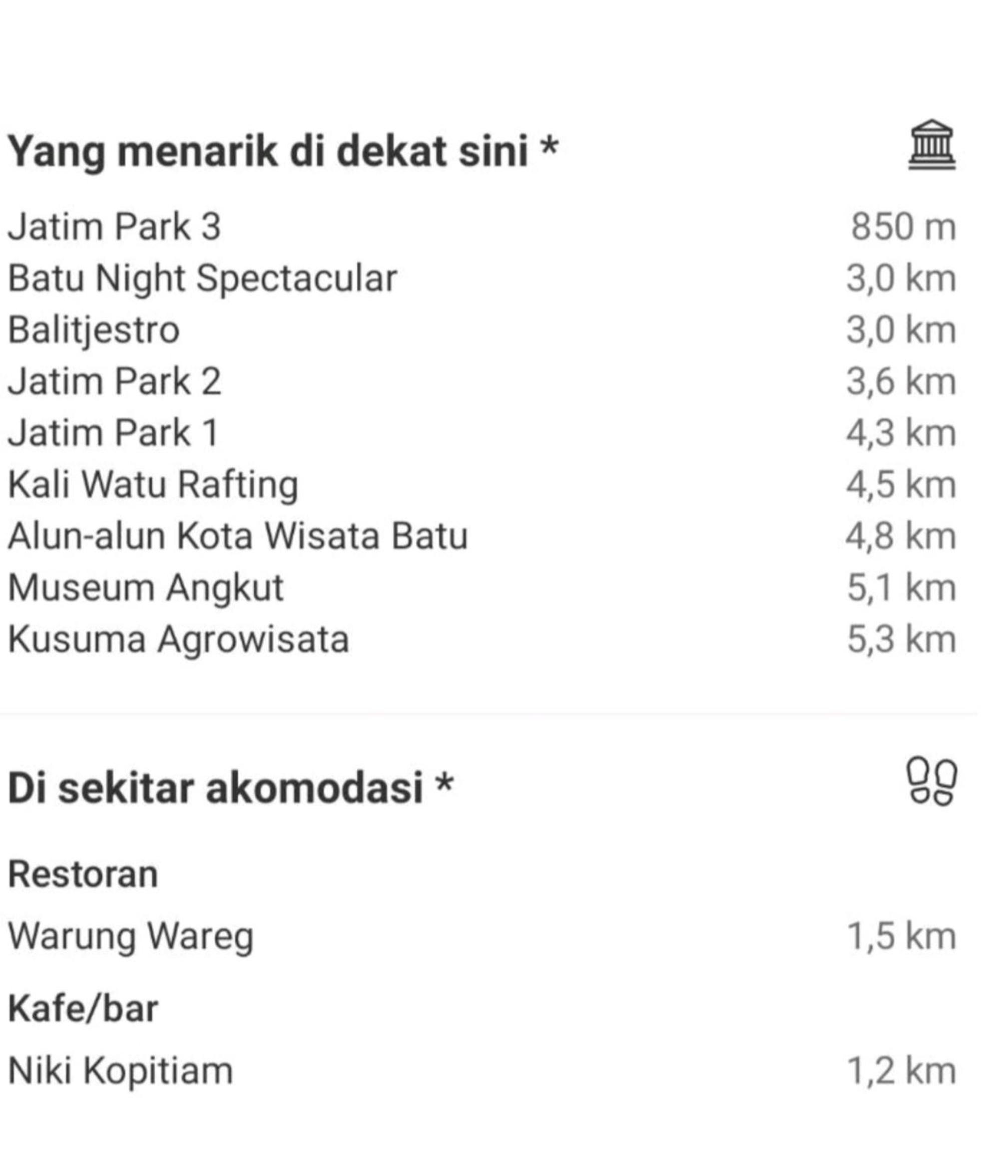 Villa Allesha Batu view 5