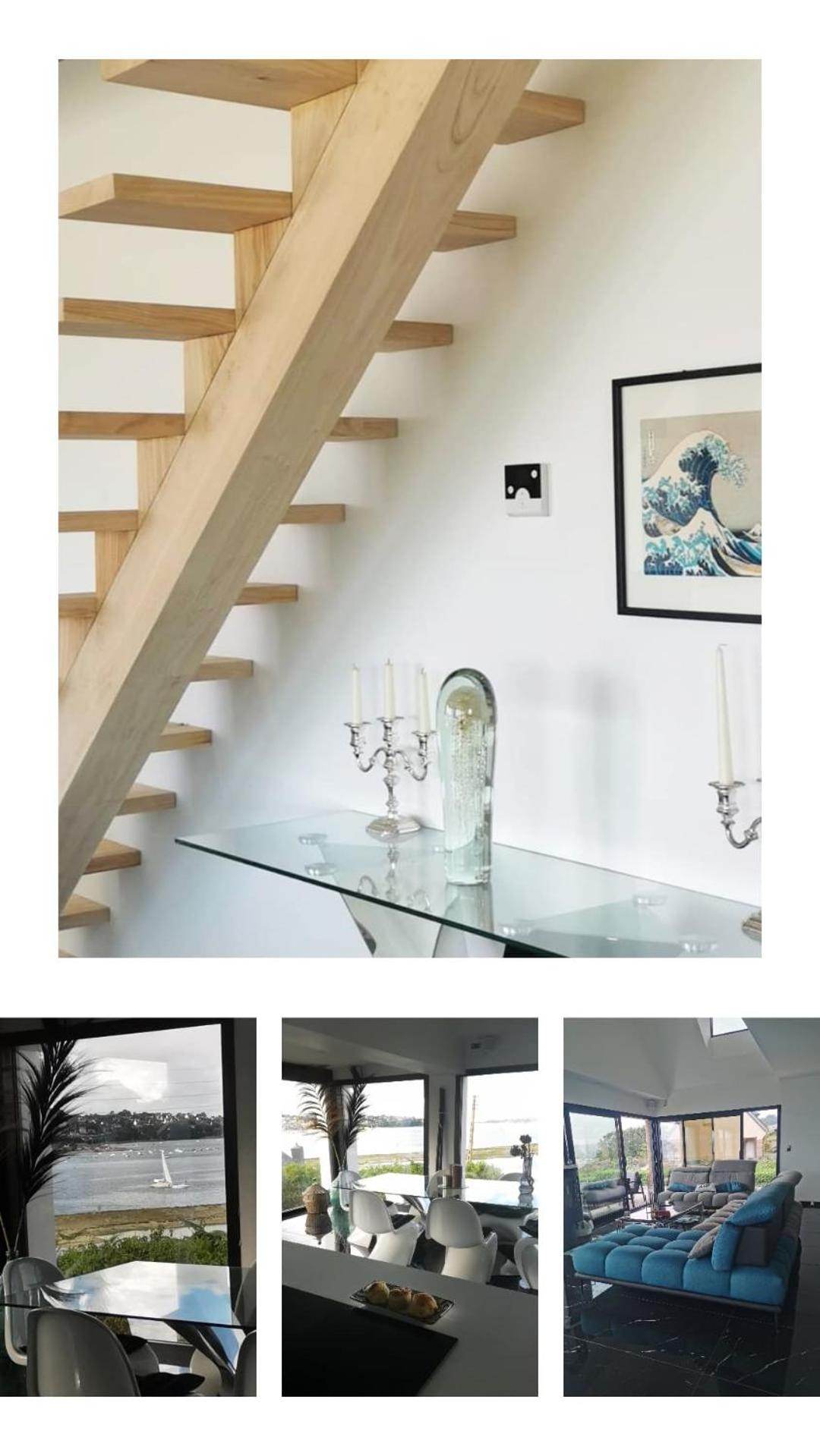 Villa l'hermine Vue mer exceptionnelle, prestation luxe contemporaine avec cinema et spa, borne voit électrique