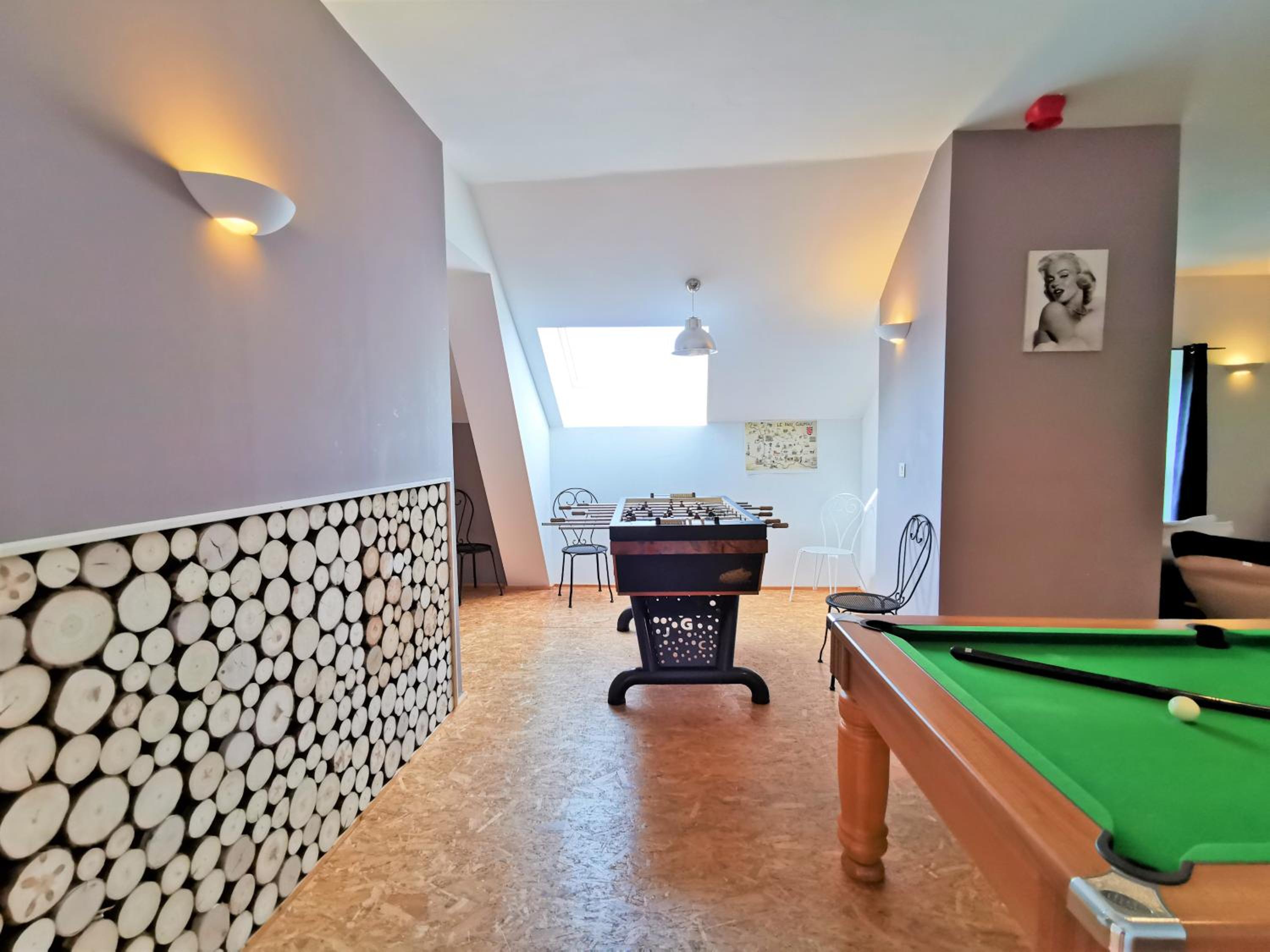 Le Manoir de la Rulette 20P well-ness BBQ Jardin terrasse ping pong salle de jeux