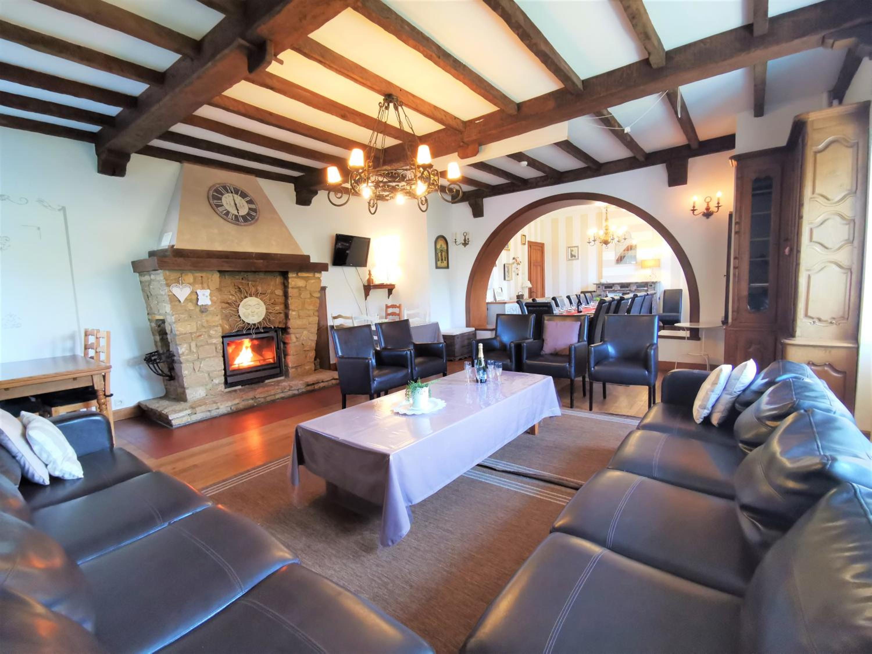 Le Manoir de la Rulette 20P well-ness BBQ Jardin terrasse ping pong salle de jeux