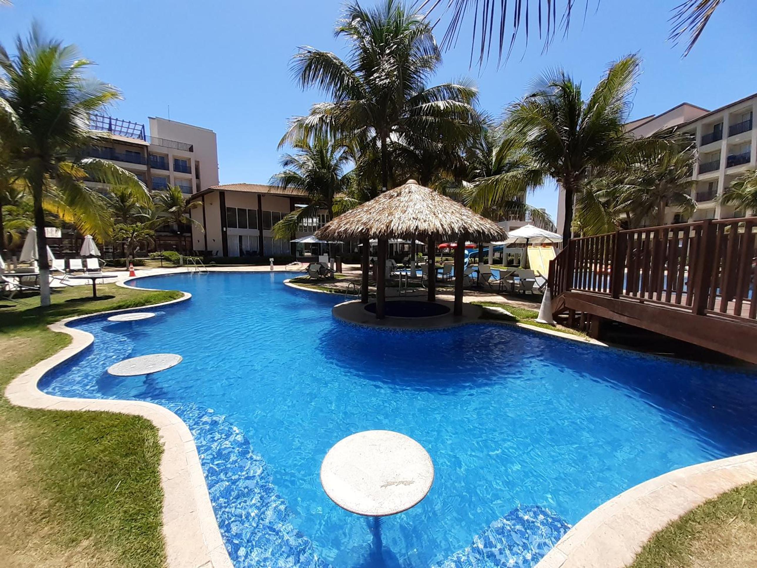 Beach Living - Porto das Dunas - Ap Terreo 200m Beach Park PÉ NA AREIA