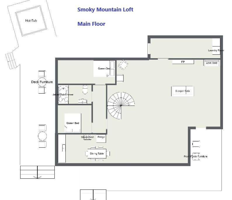 Smoky Mountain Loft Amazing Views, Hot Tub, 560 FREE tickets each paid day!!! view 2