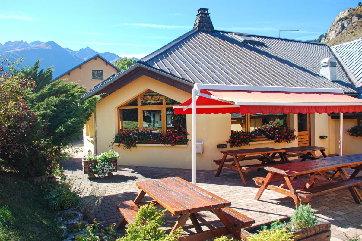 outdoor BBQ area