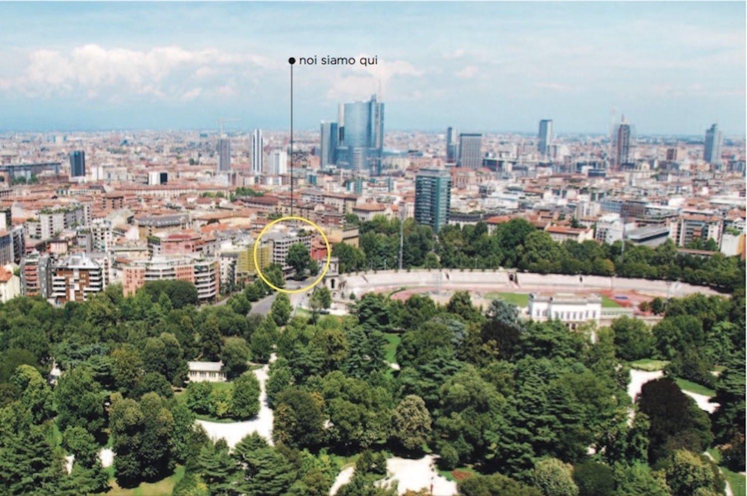 Elvezia Park - Studio overlooking the park - E23