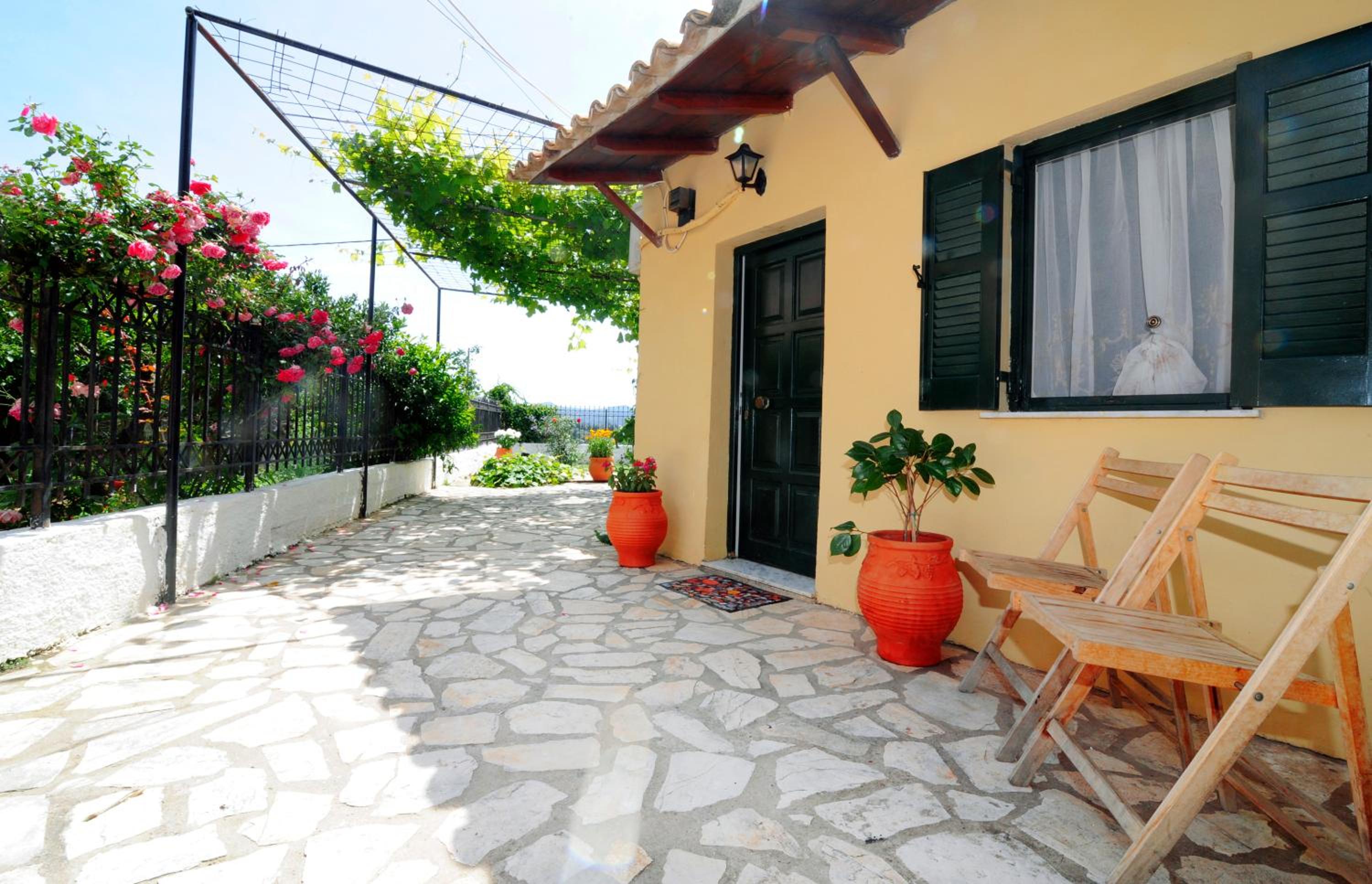 Traditional Cottage on the hillside of Antiperni view 4