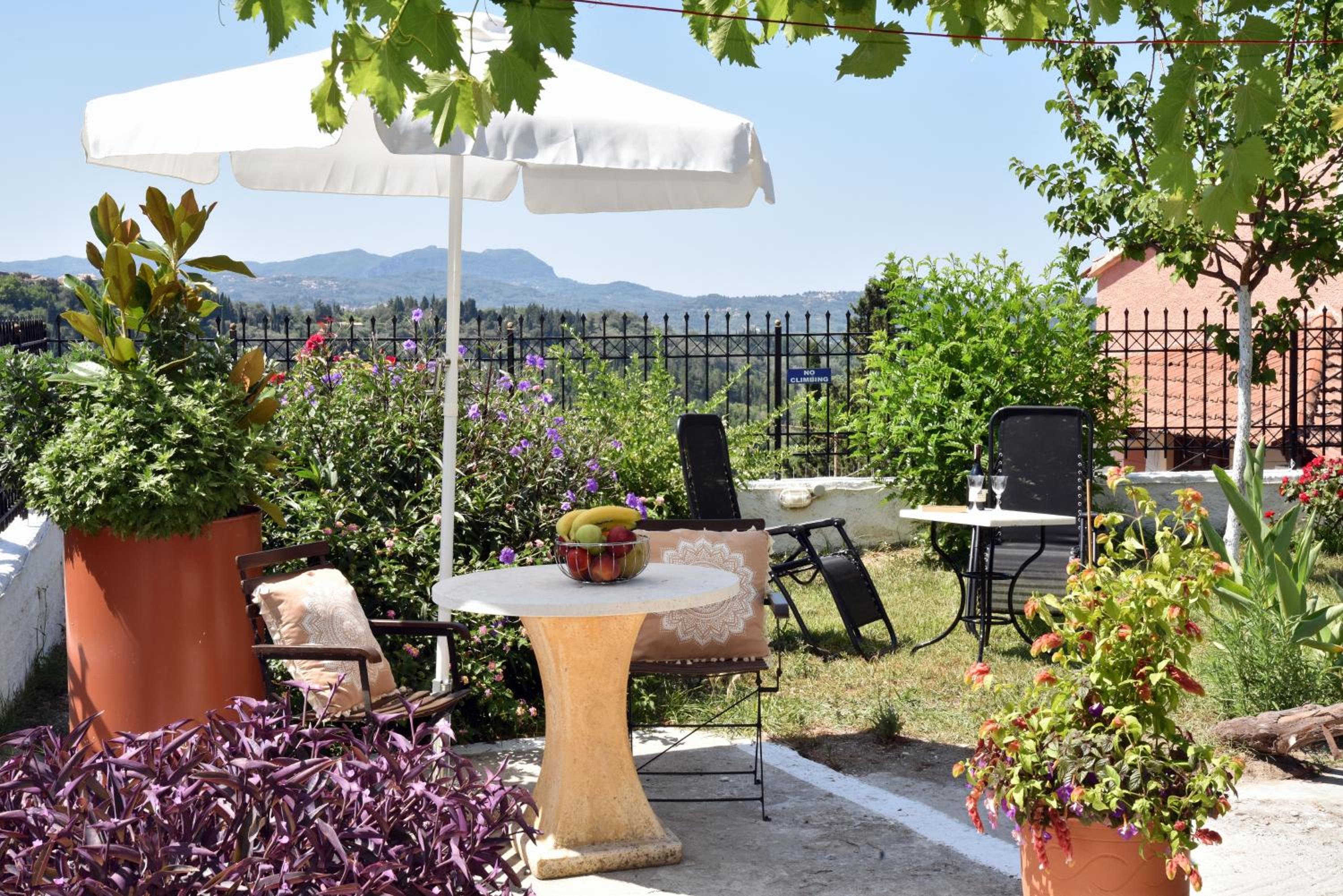 Traditional Cottage on the hillside of Antiperni view 2