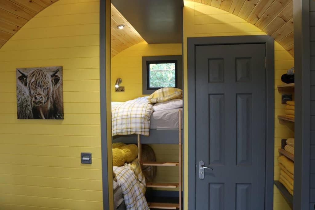 Glampods Glamping Pod - meet Highland Cows and Sheep Elgin view 5