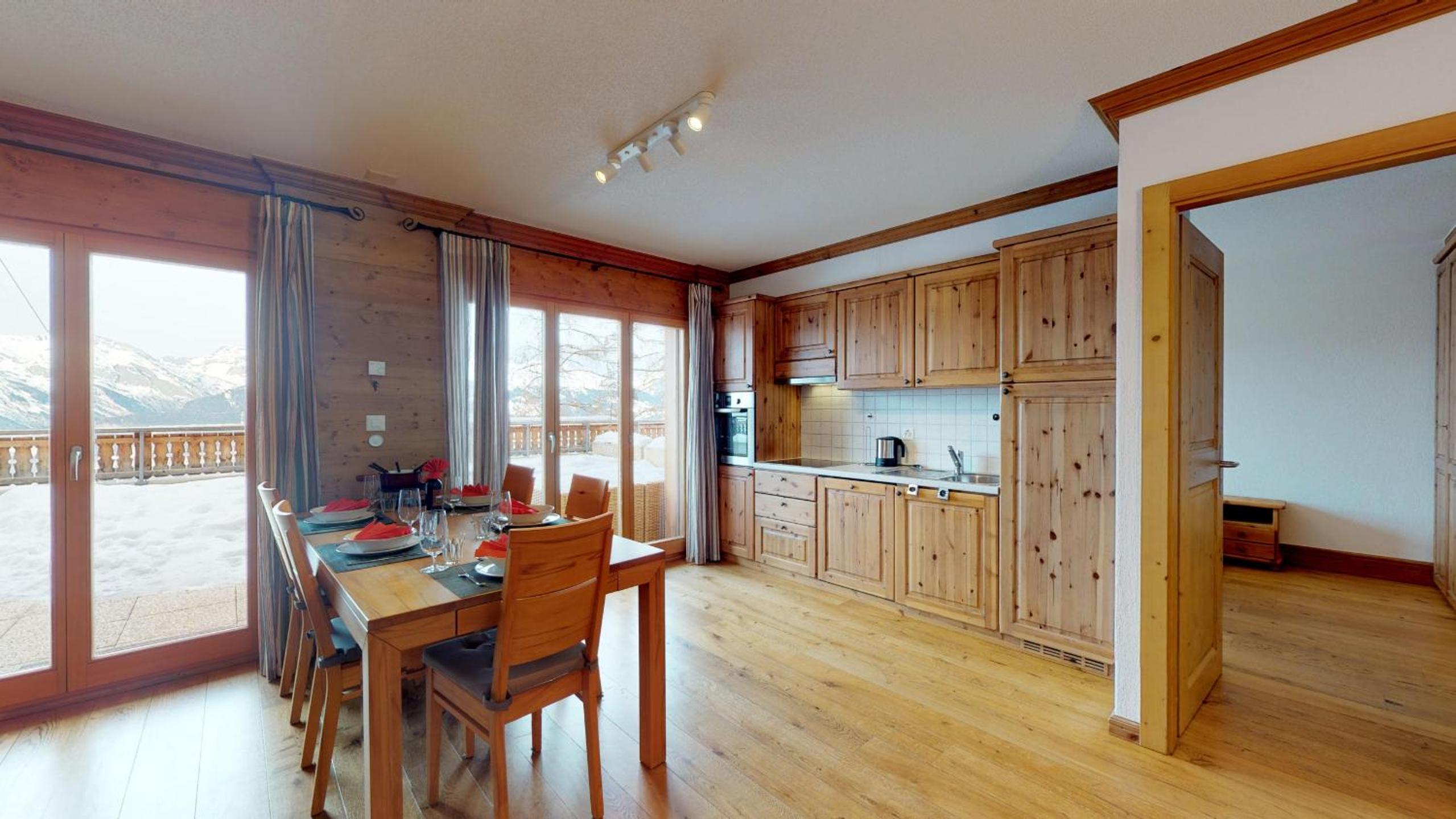 Hauts de Veysonnaz HV1 012 - SAUNA apartment 6 per