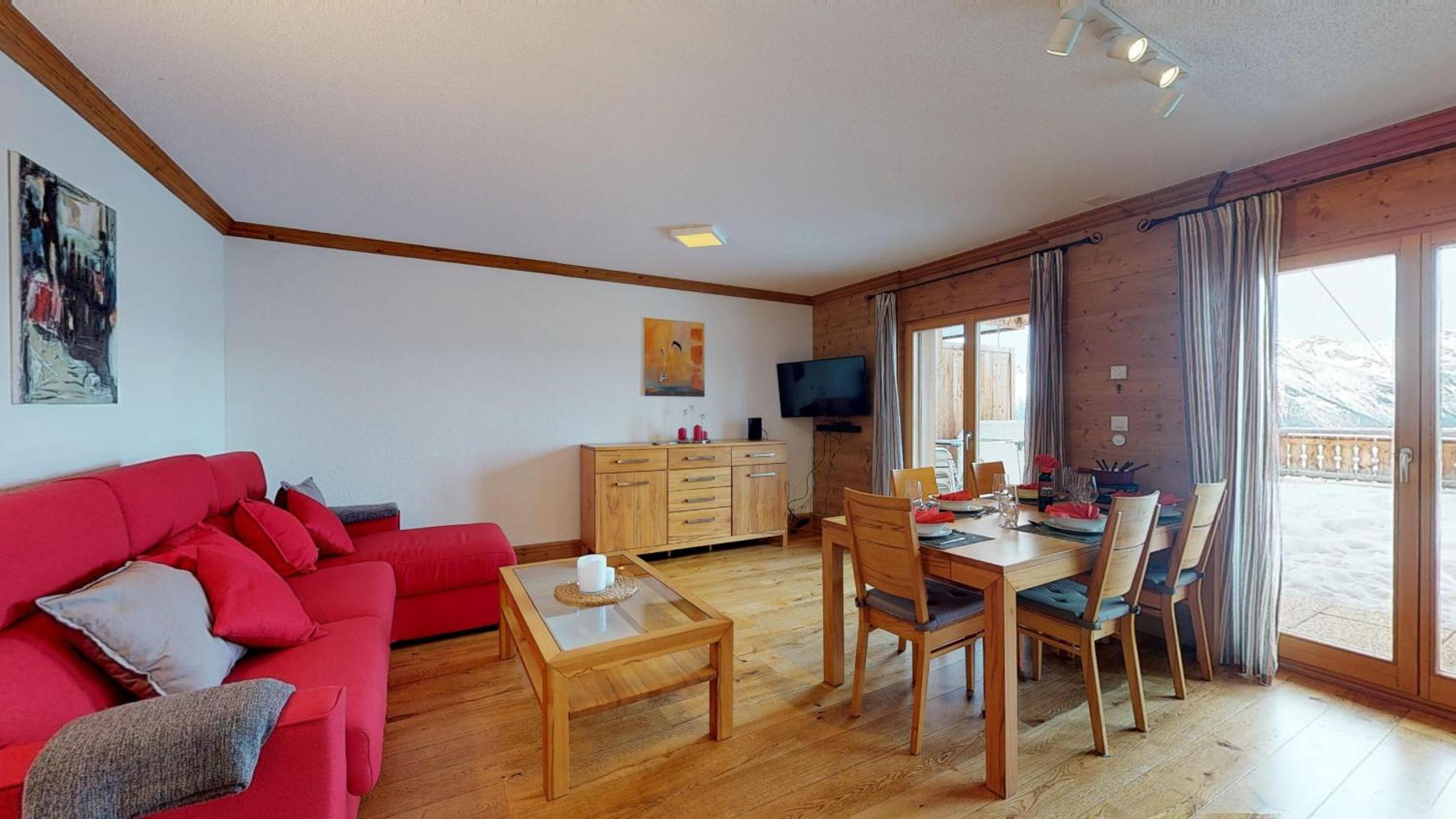 Hauts de Veysonnaz HV1 012 - SAUNA apartment 6 per