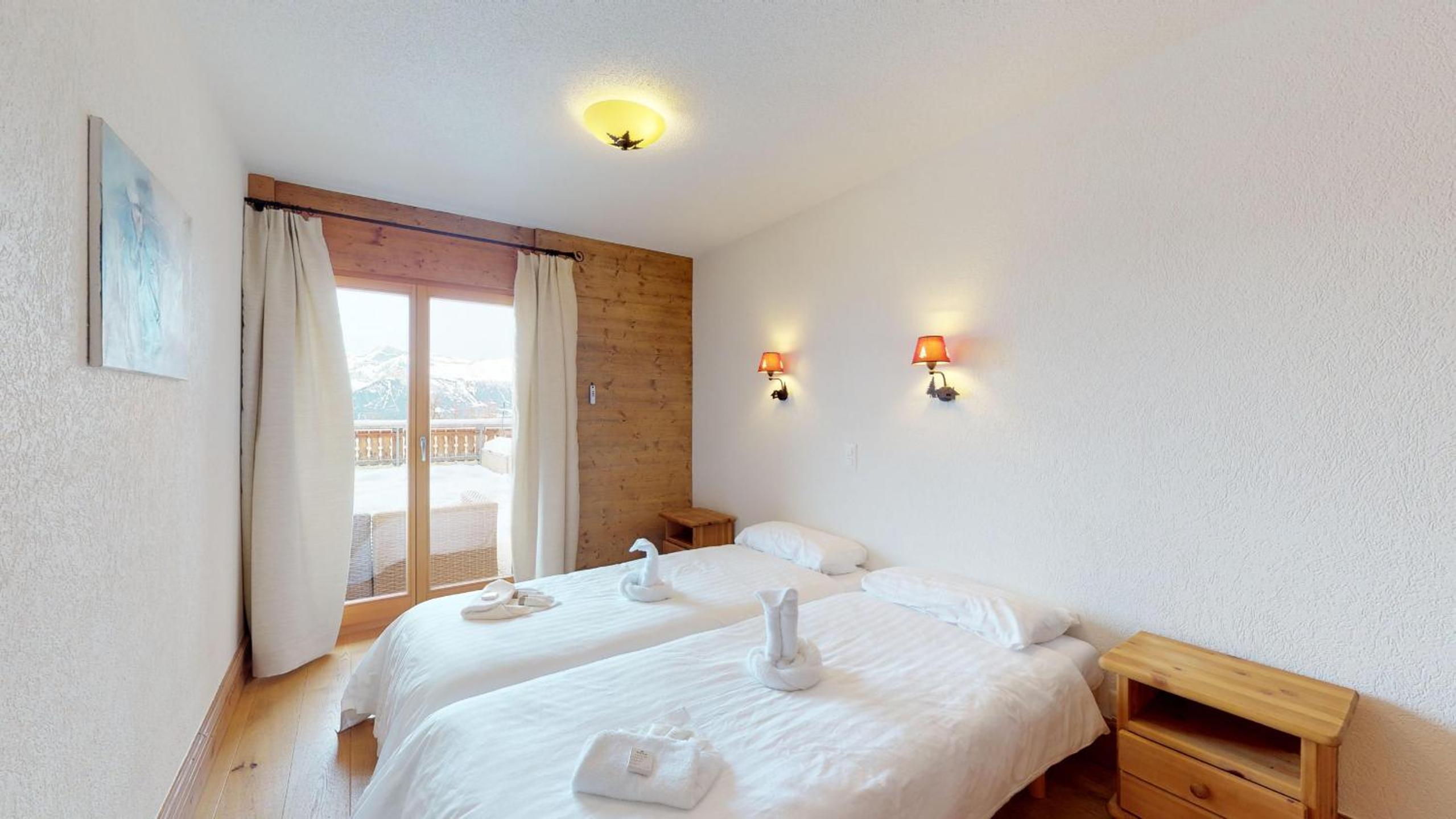 Hauts de Veysonnaz HV1 012 - SAUNA apartment 6 per