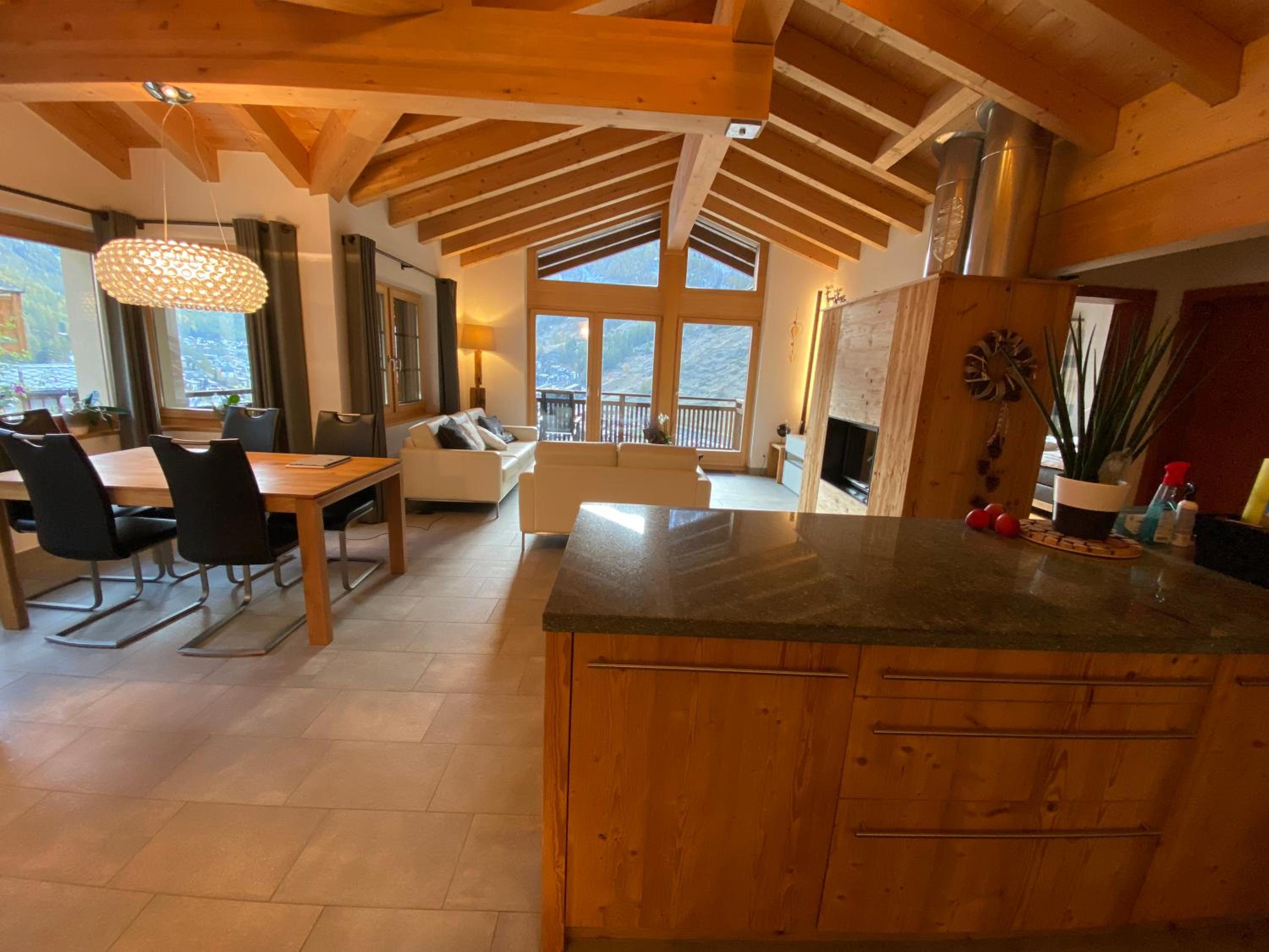Chalet Conthey view 4