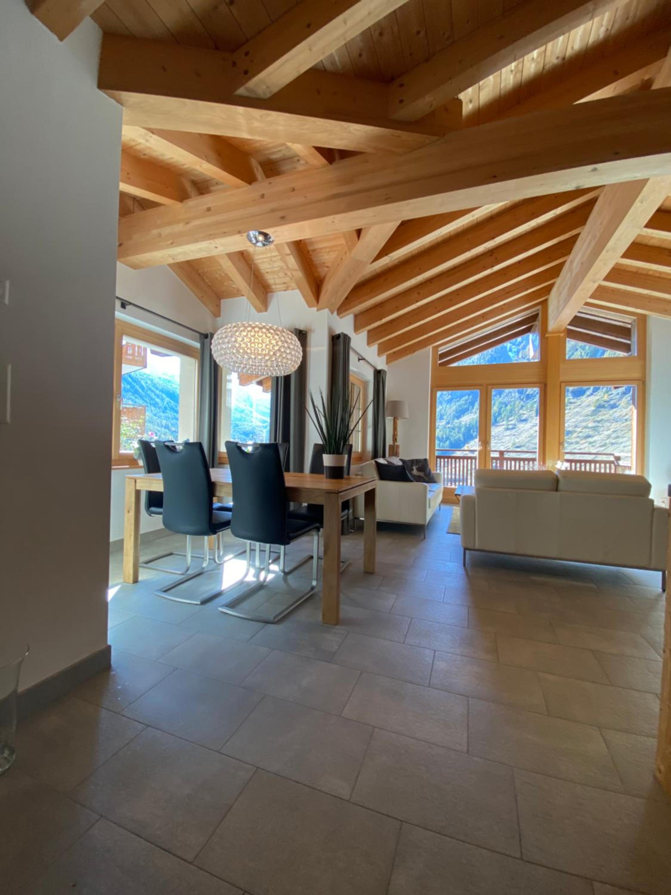 Chalet Conthey view 3
