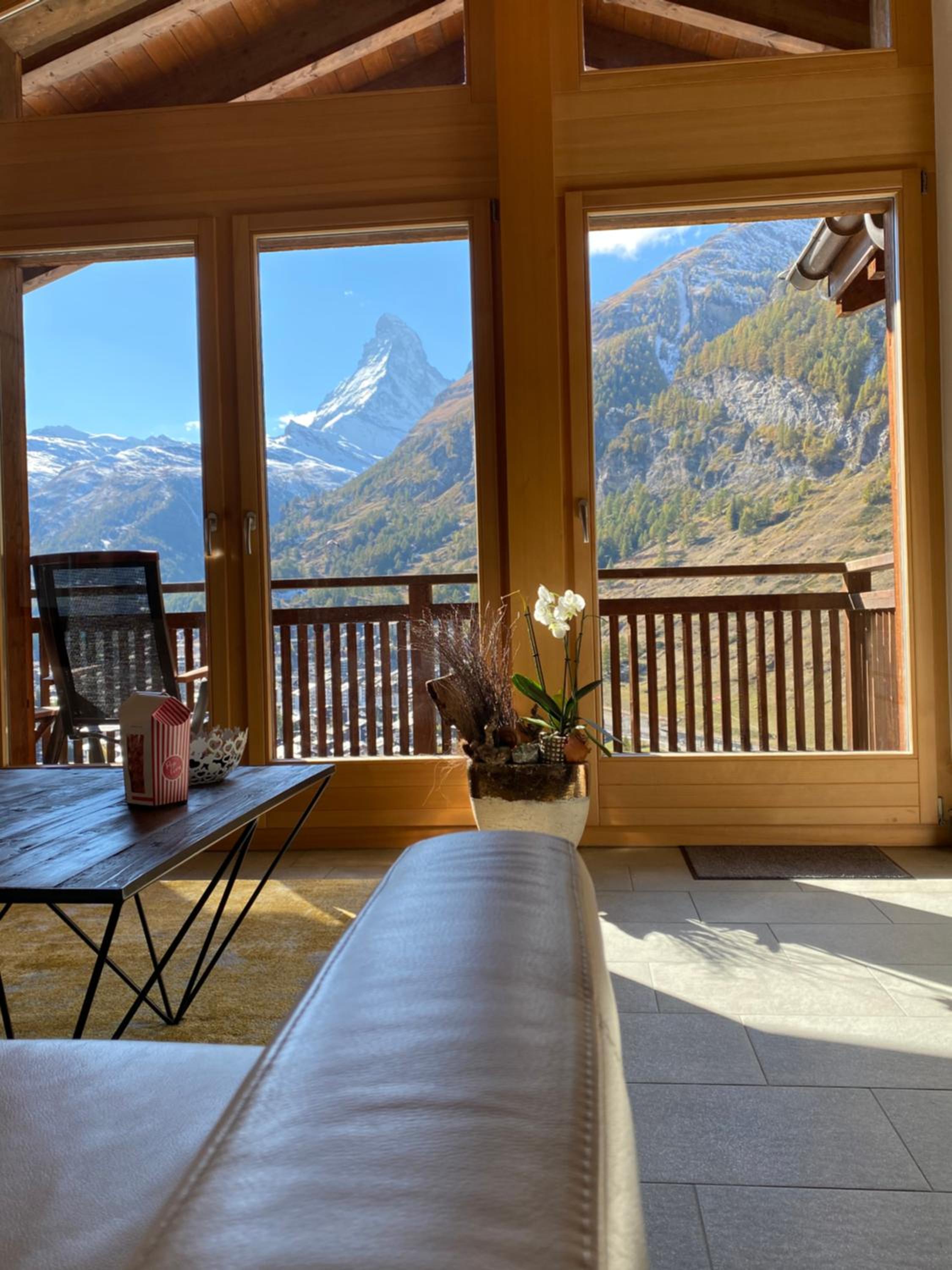 Chalet Conthey view 2