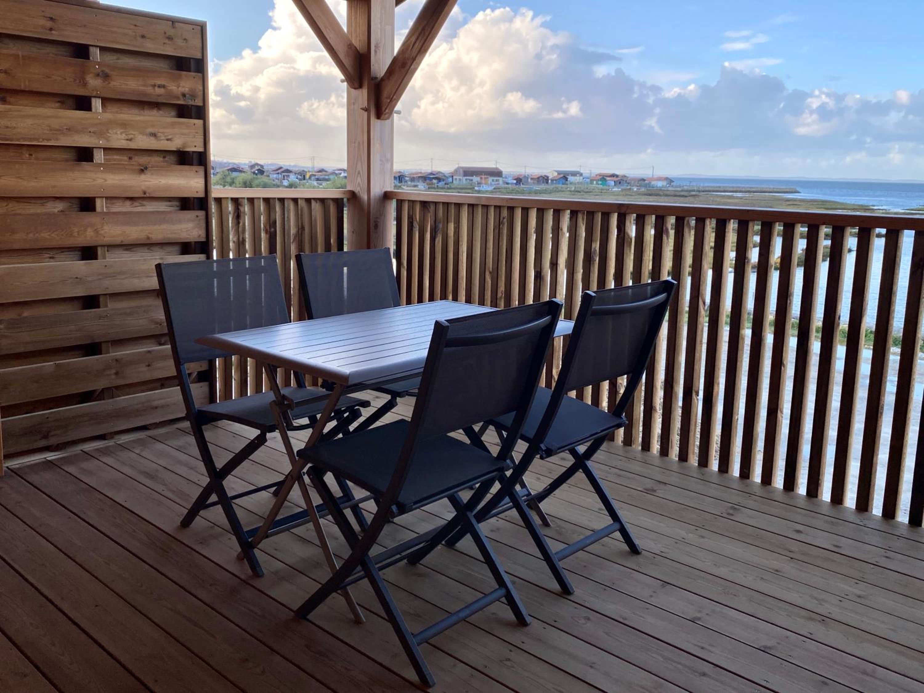 outdoor BBQ area
