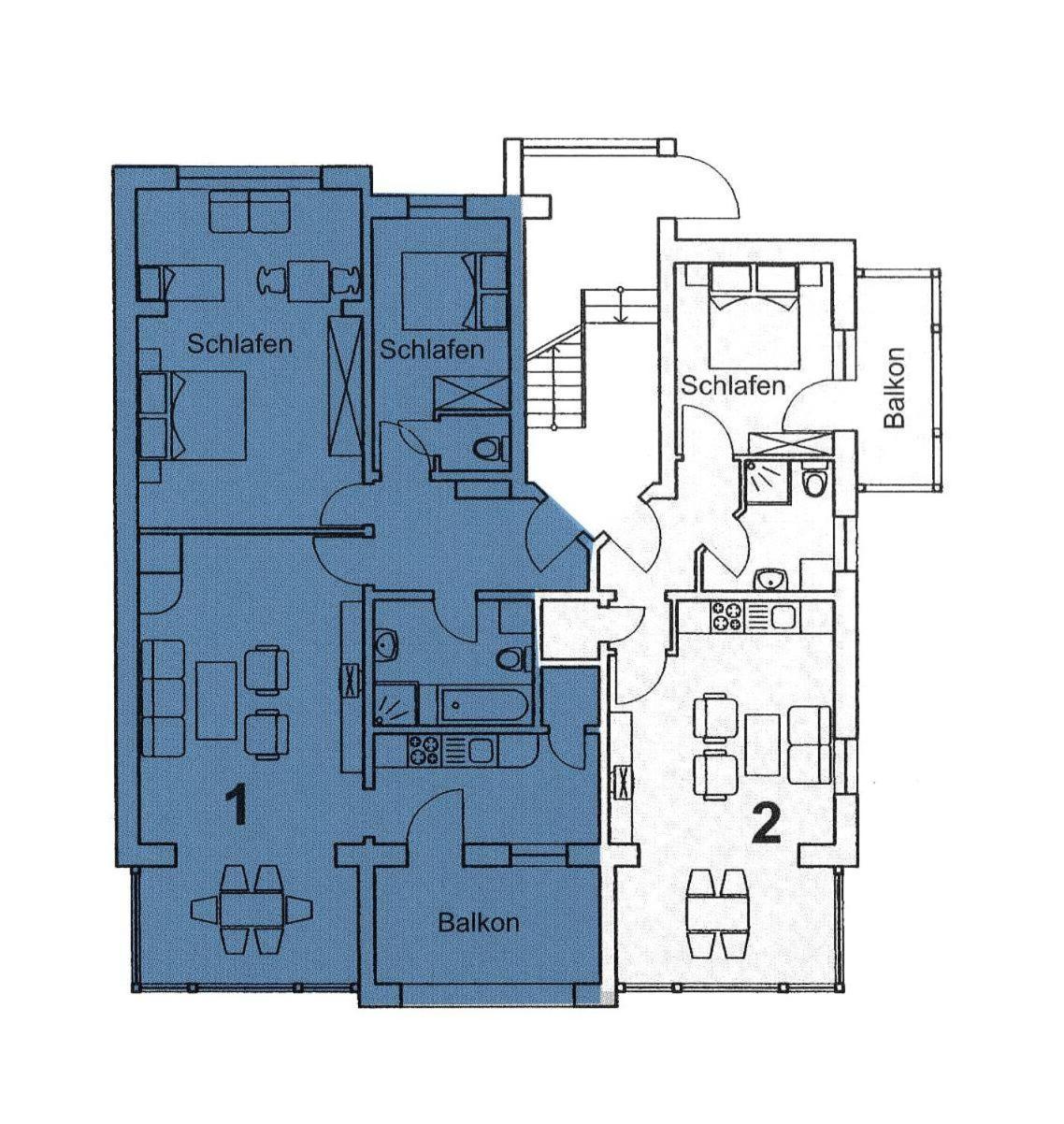 Villa Eden Binz Typ 6 / Apartment 1