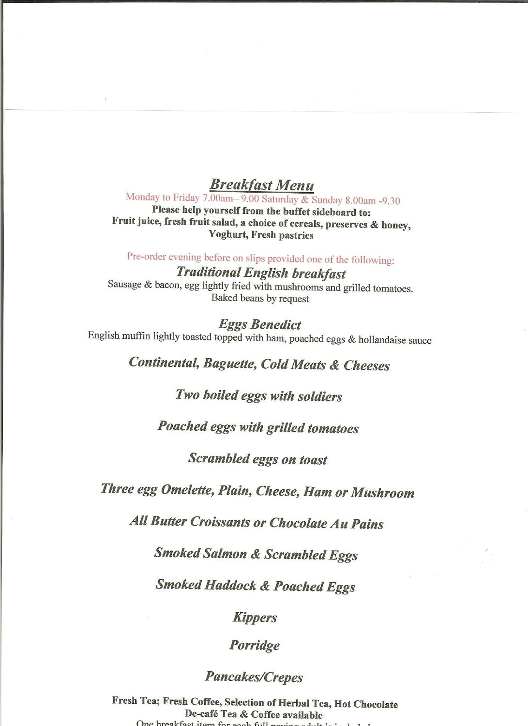 Molland Manor House Bed & Breakfast
