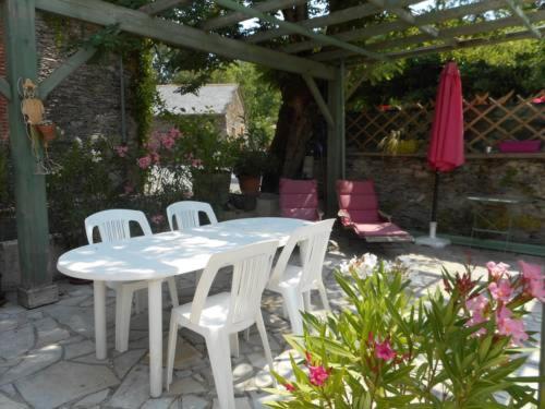 outdoor BBQ area