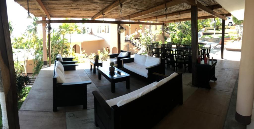 outdoor BBQ area