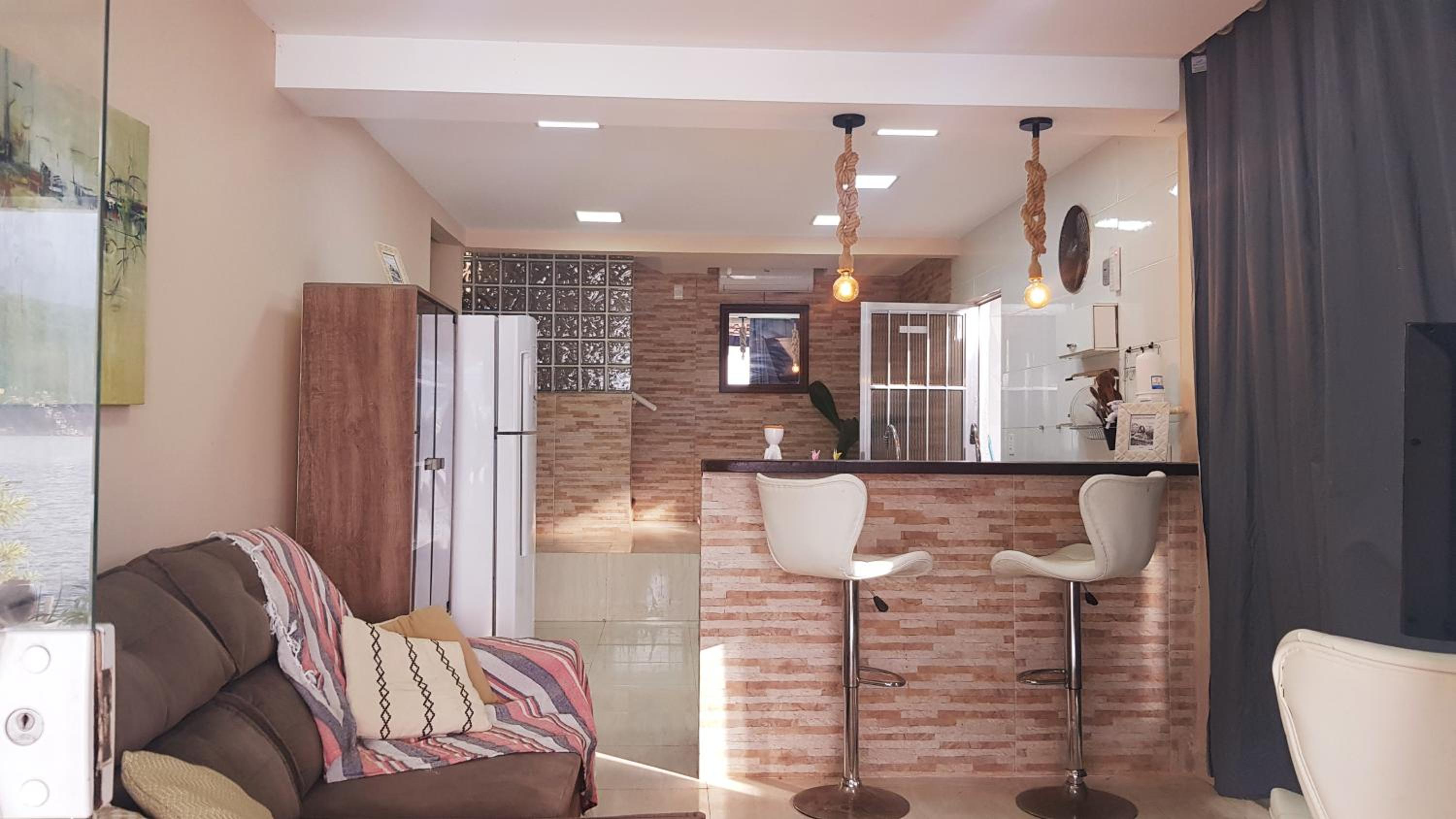 Casa na Ilha Jardim pé na areia
