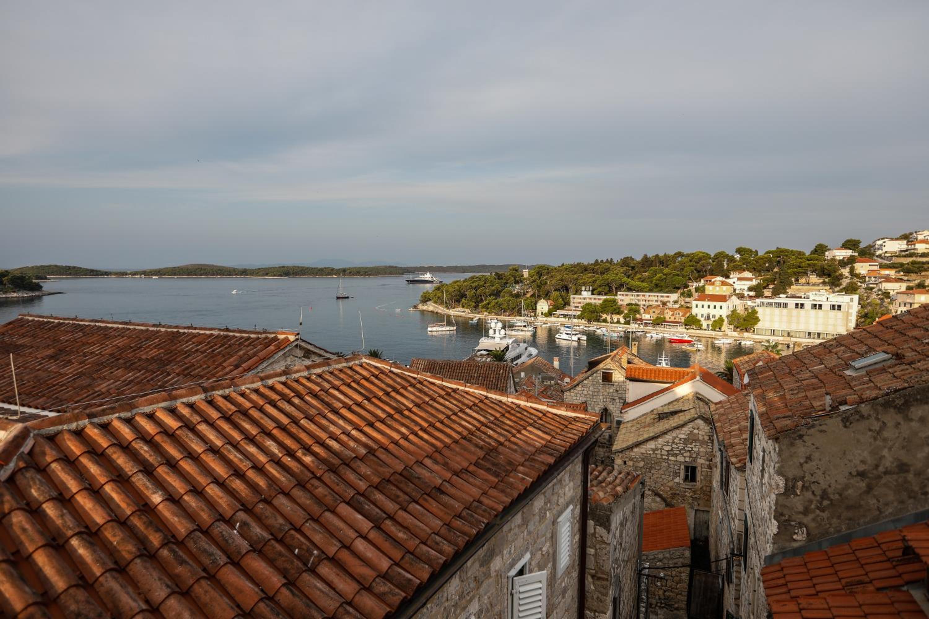 Penthouse in old Dalmatian house - Flybridge view 4