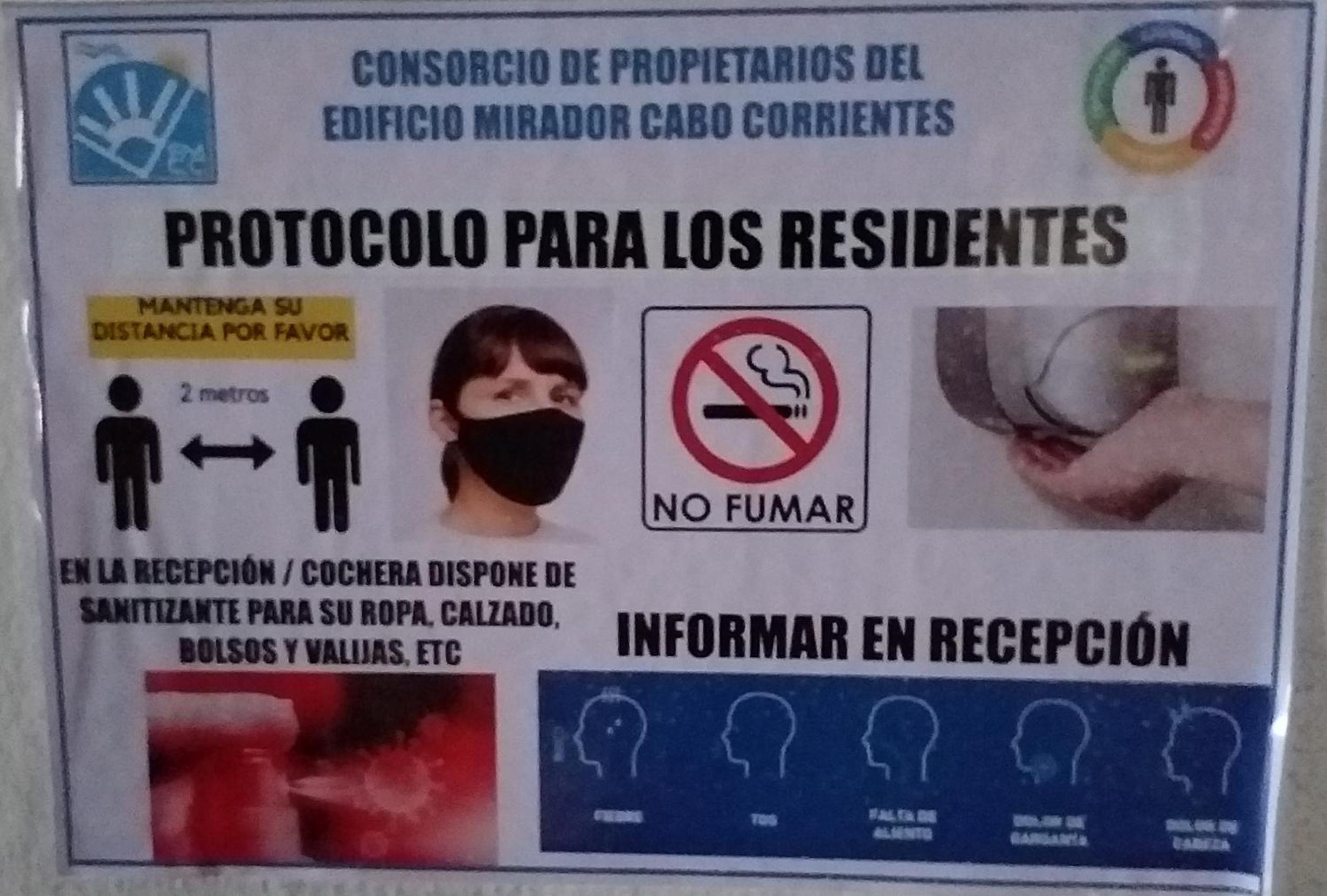 Departamento Cabo Corrientes con cochera cubierta, sólo alquiler a familias o mayores de veinticinco años