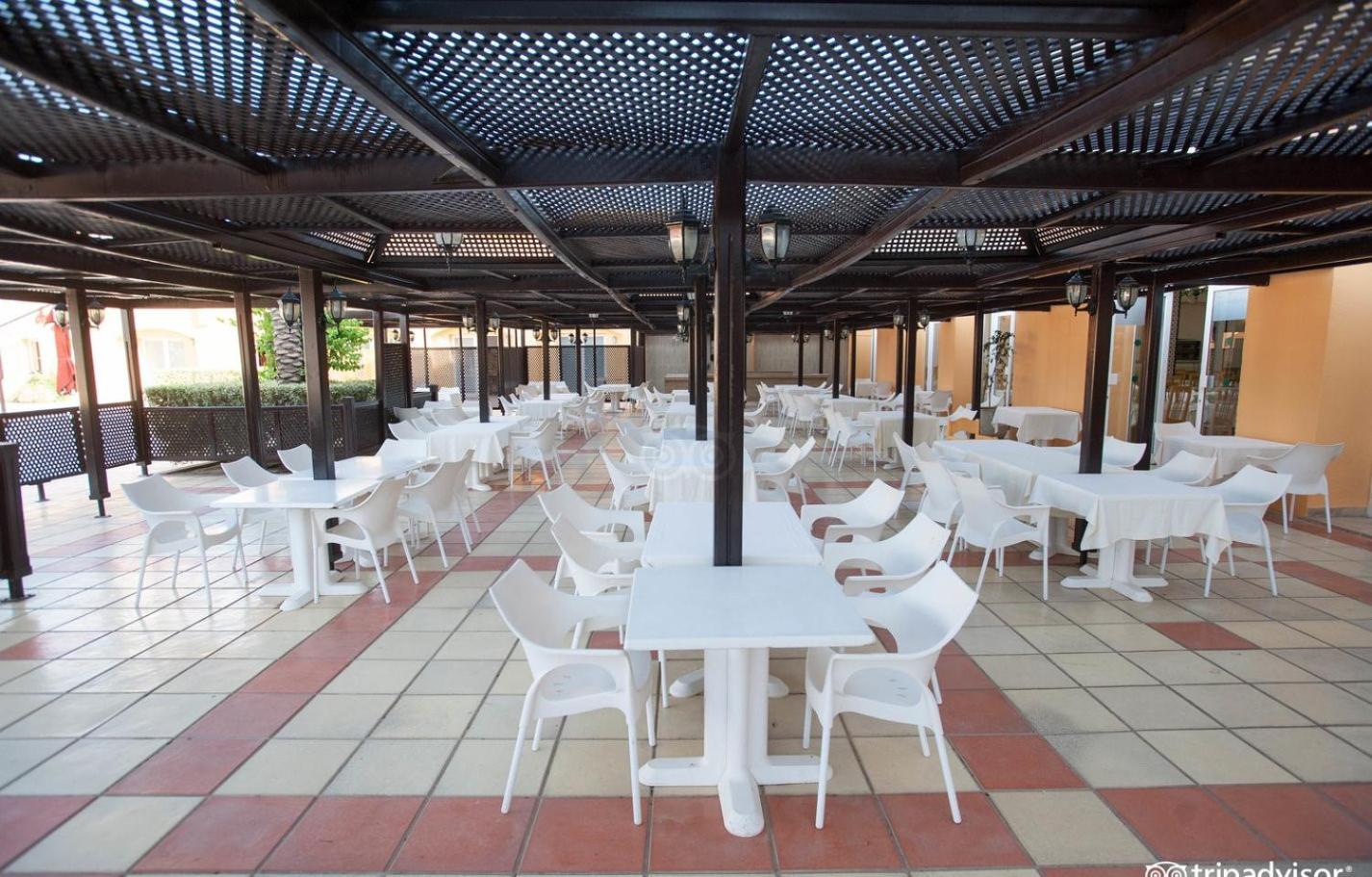 outdoor BBQ area
