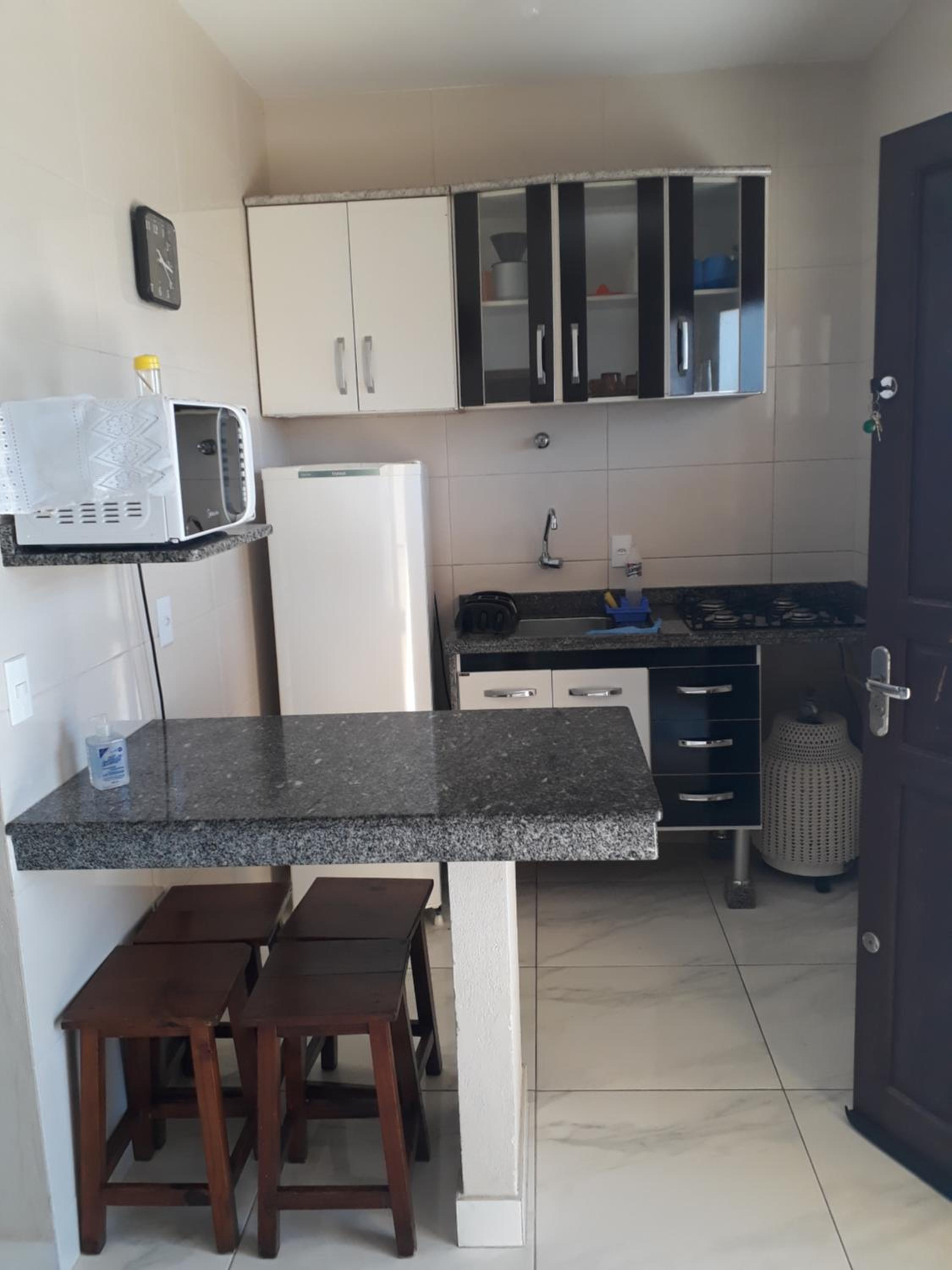Morada do Sol en Ilha Comprida — kitchen
