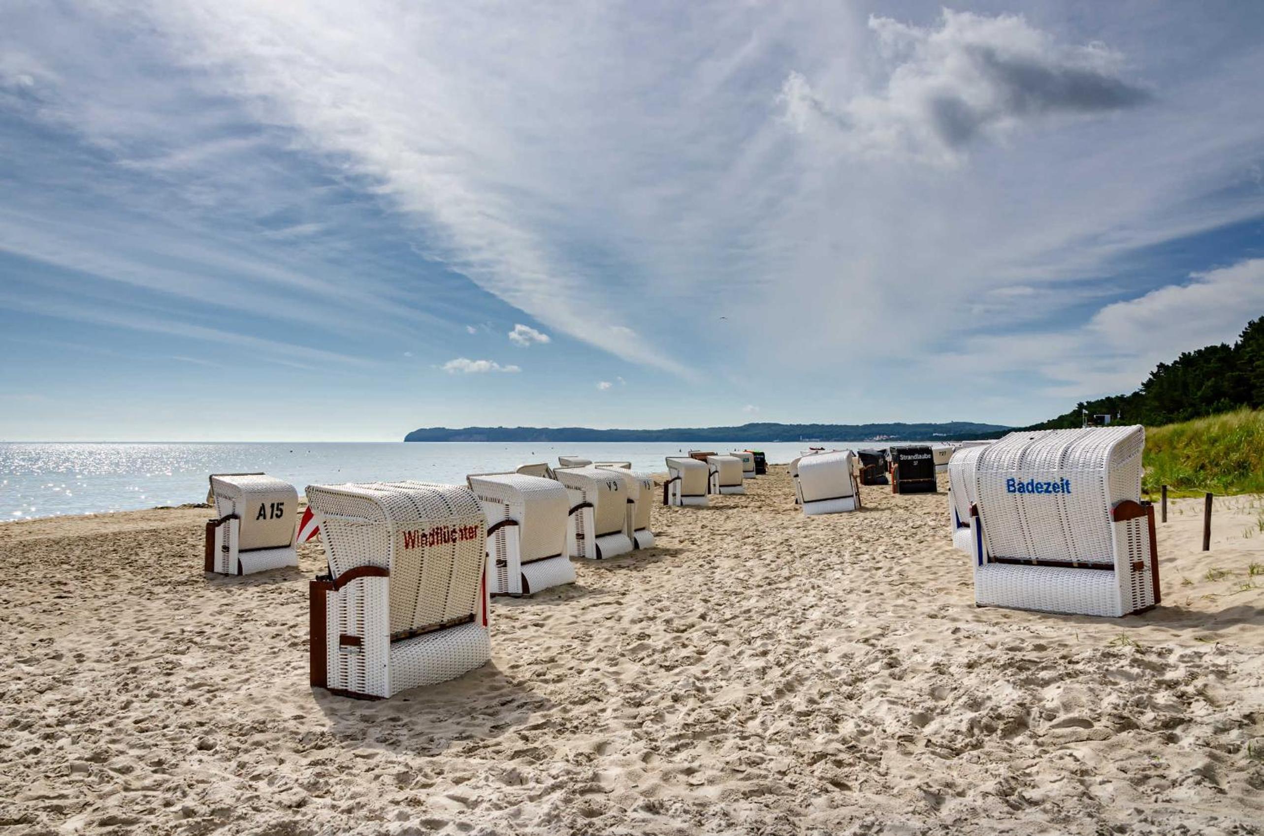 Prora - Apartment auf 2 Etagen mit Sauna, Balkon, E-Ladestation und Dünenblick - Sandburg