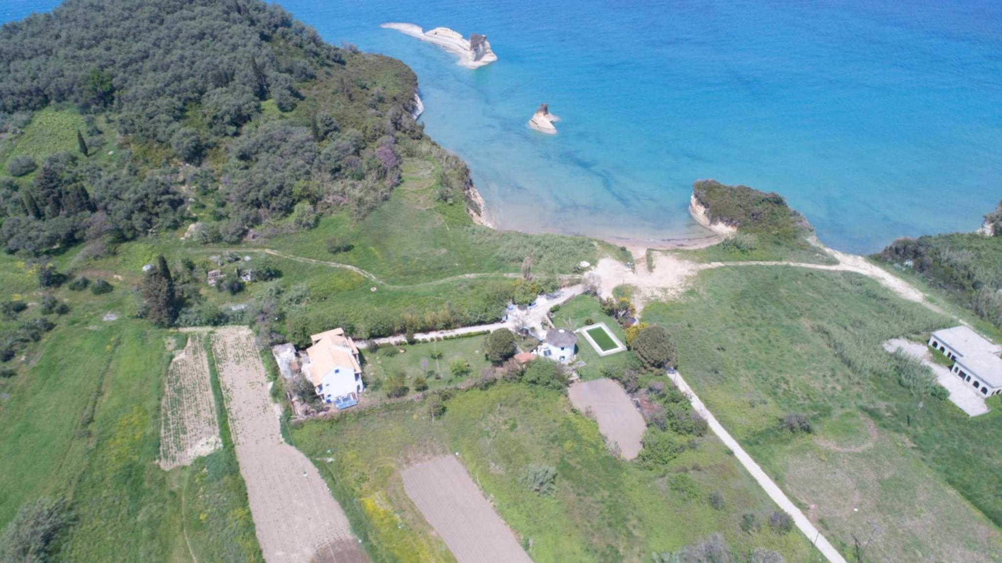 Villa Spyridoula studios on the Beach view 2