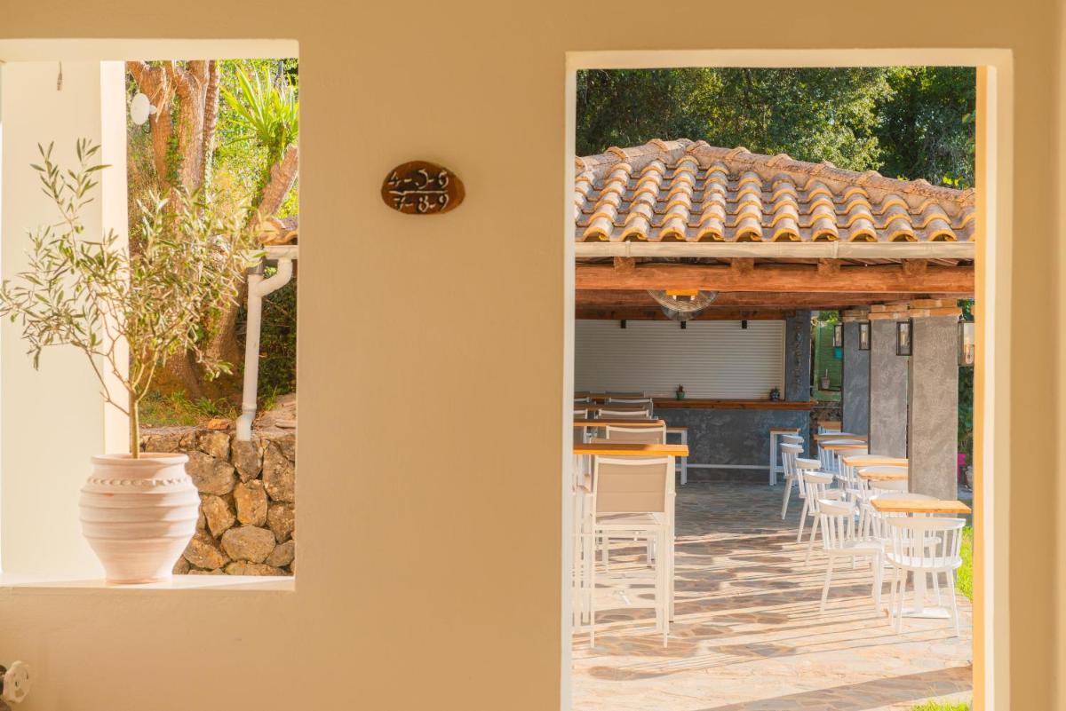 outdoor BBQ area