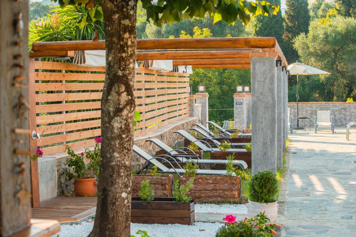 outdoor BBQ area