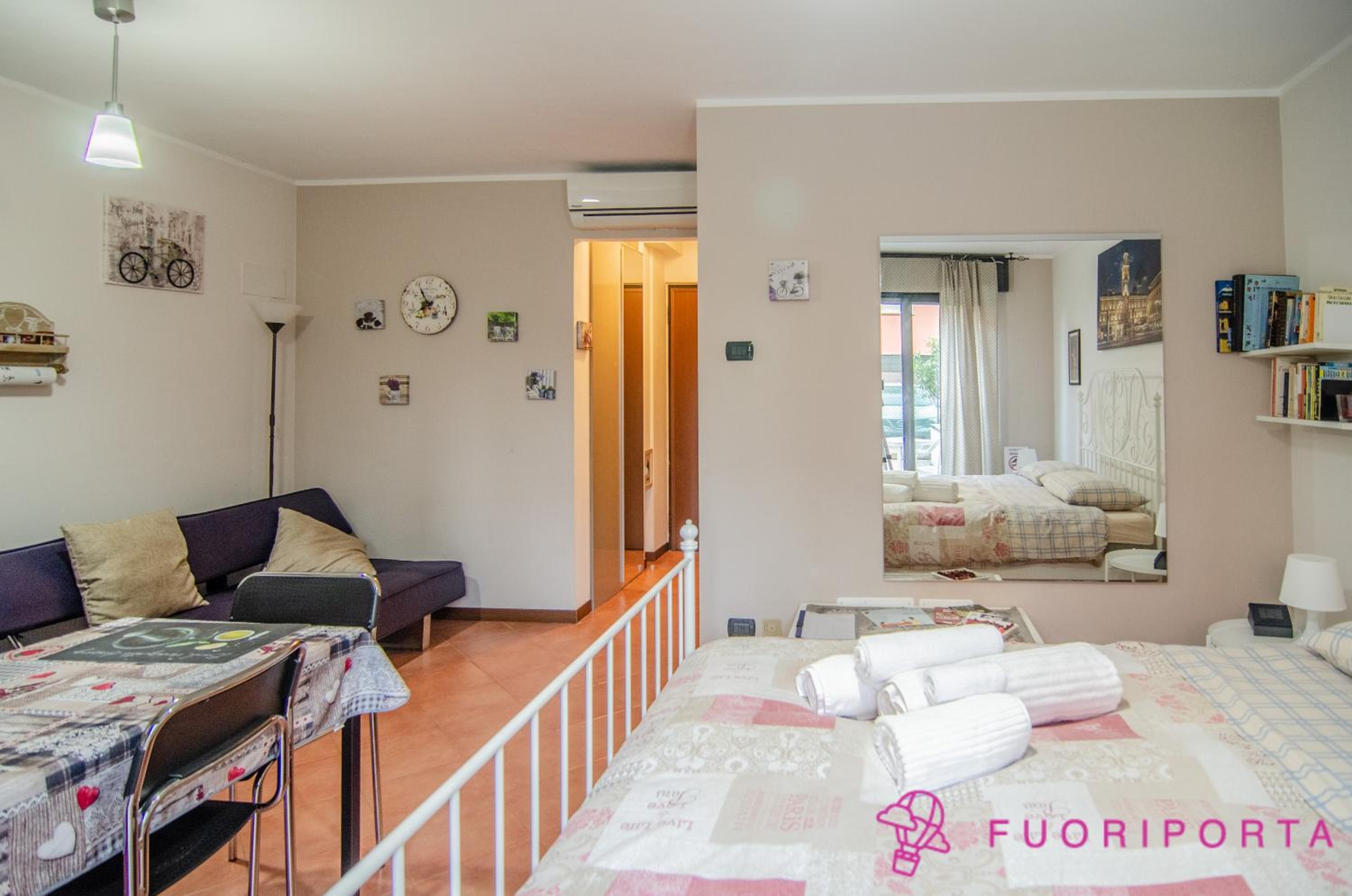 Dalla Bosh en Parma — hotel room