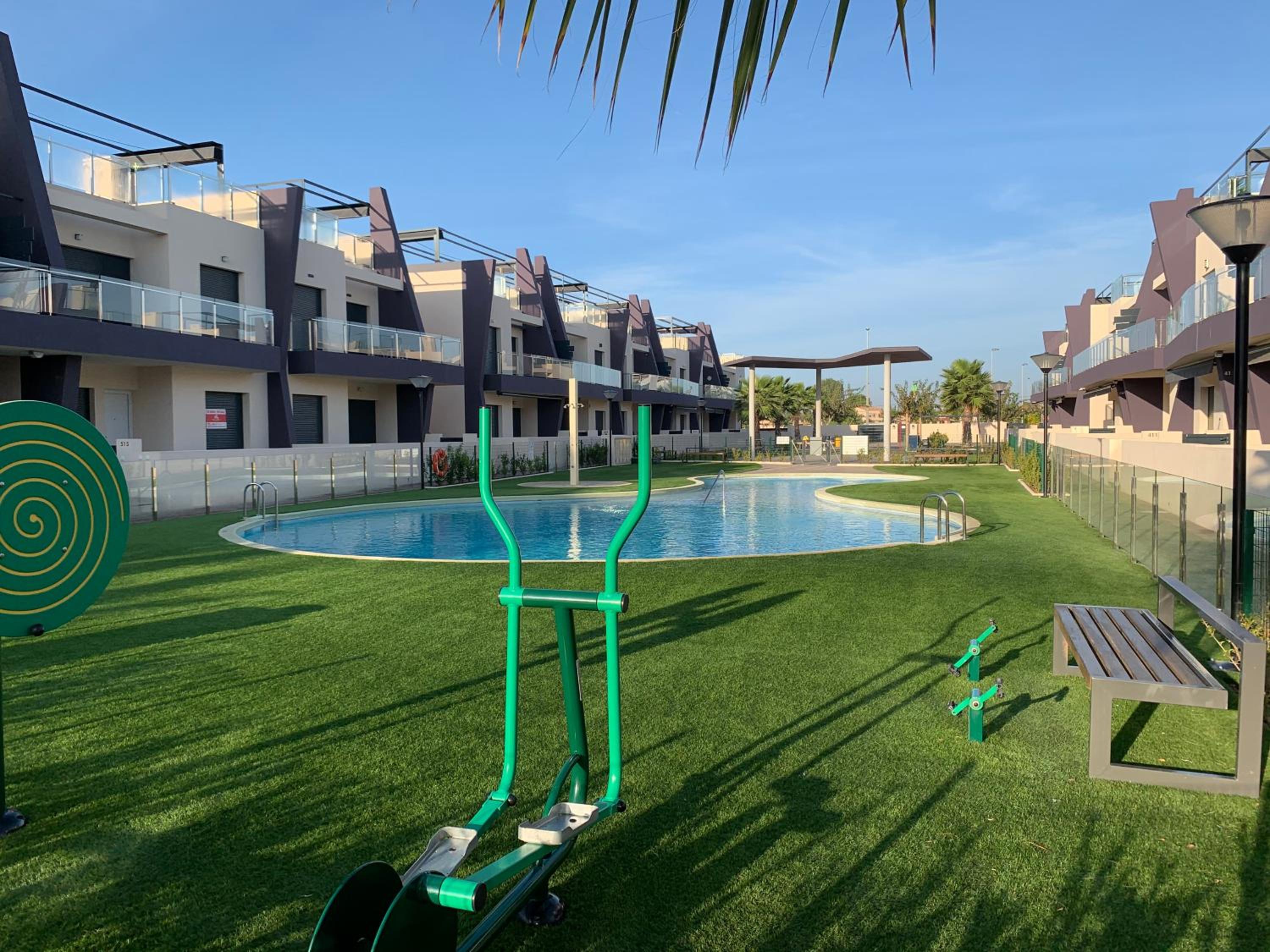 Higuericas Costa 412 - Rooftop terrace and pool view 300 m from beach view 5