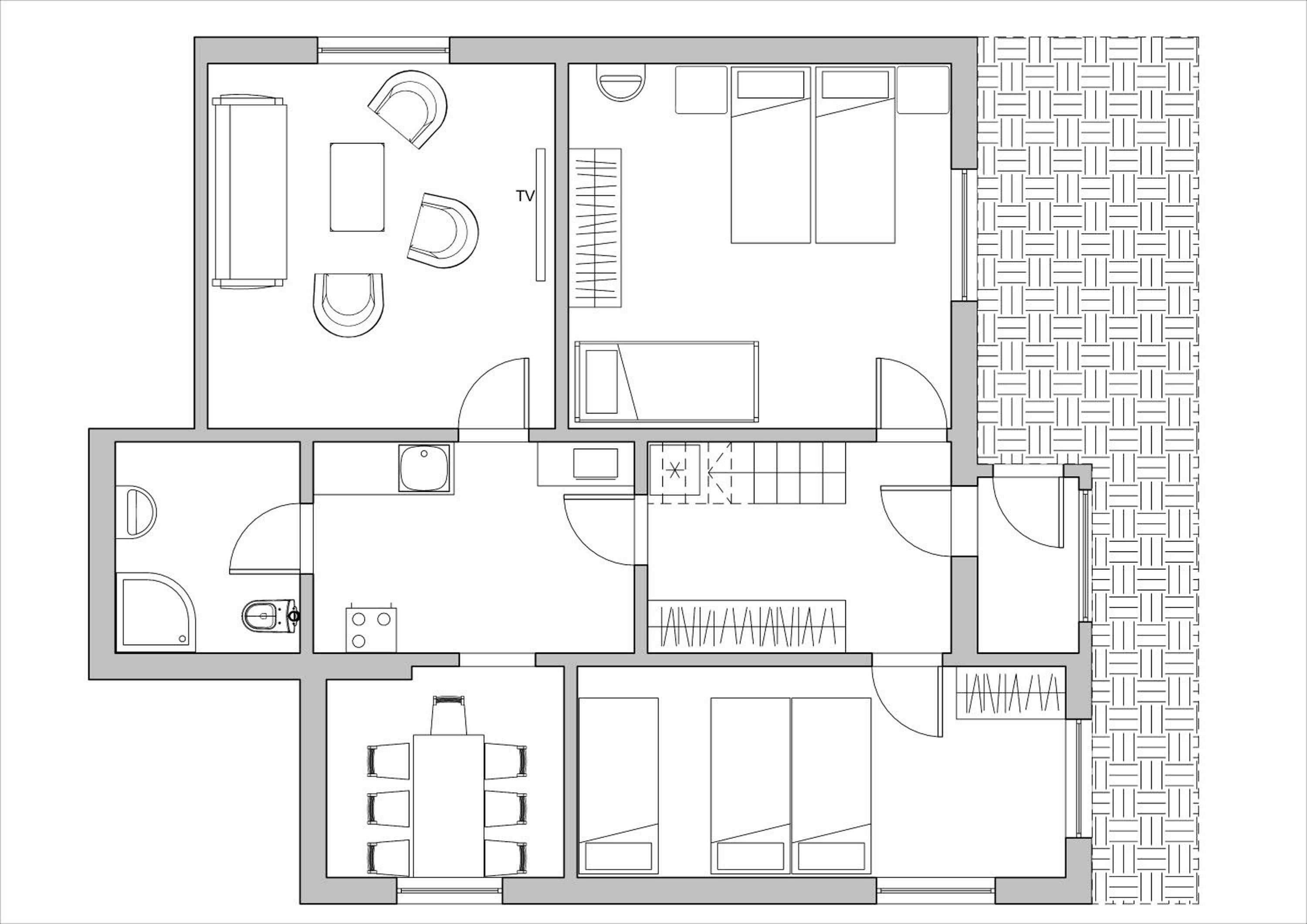 Apartmán U Kačáku view 3