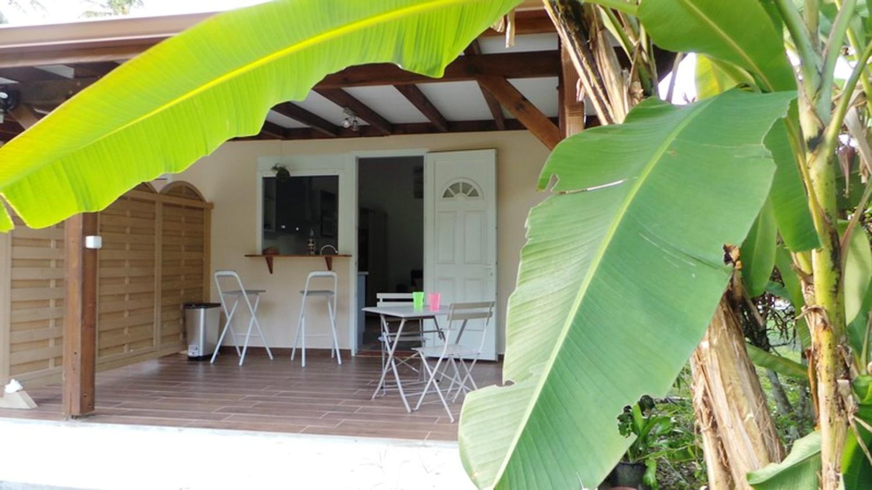 Appartement tranquille a Petit Bourg 36 m² avec vue sur montagne