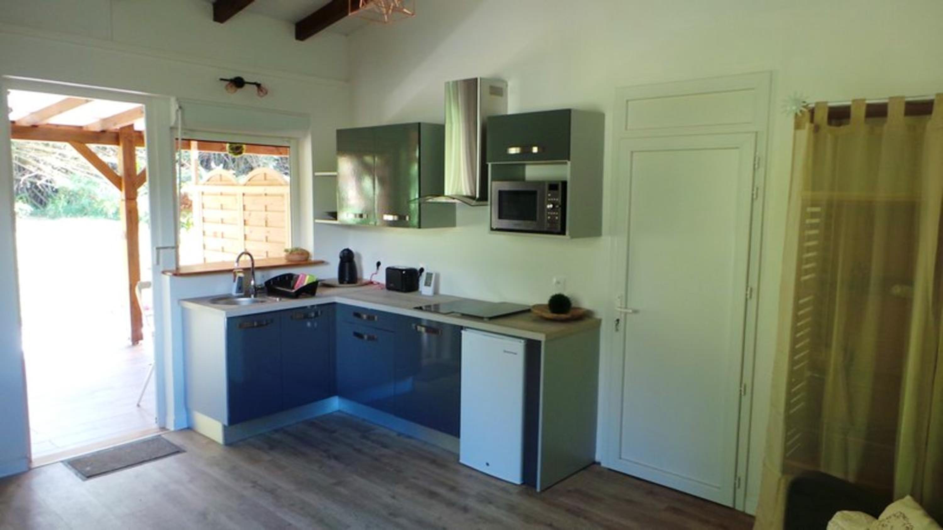 Appartement tranquille a Petit Bourg 36 m² avec vue sur montagne