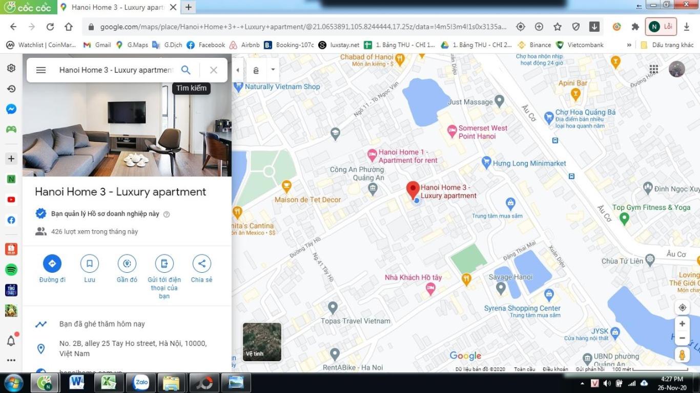 Hanoi Home 3 - Luxury Apartment in Tay Ho street