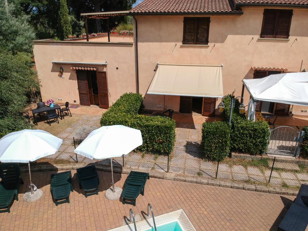 outdoor BBQ area