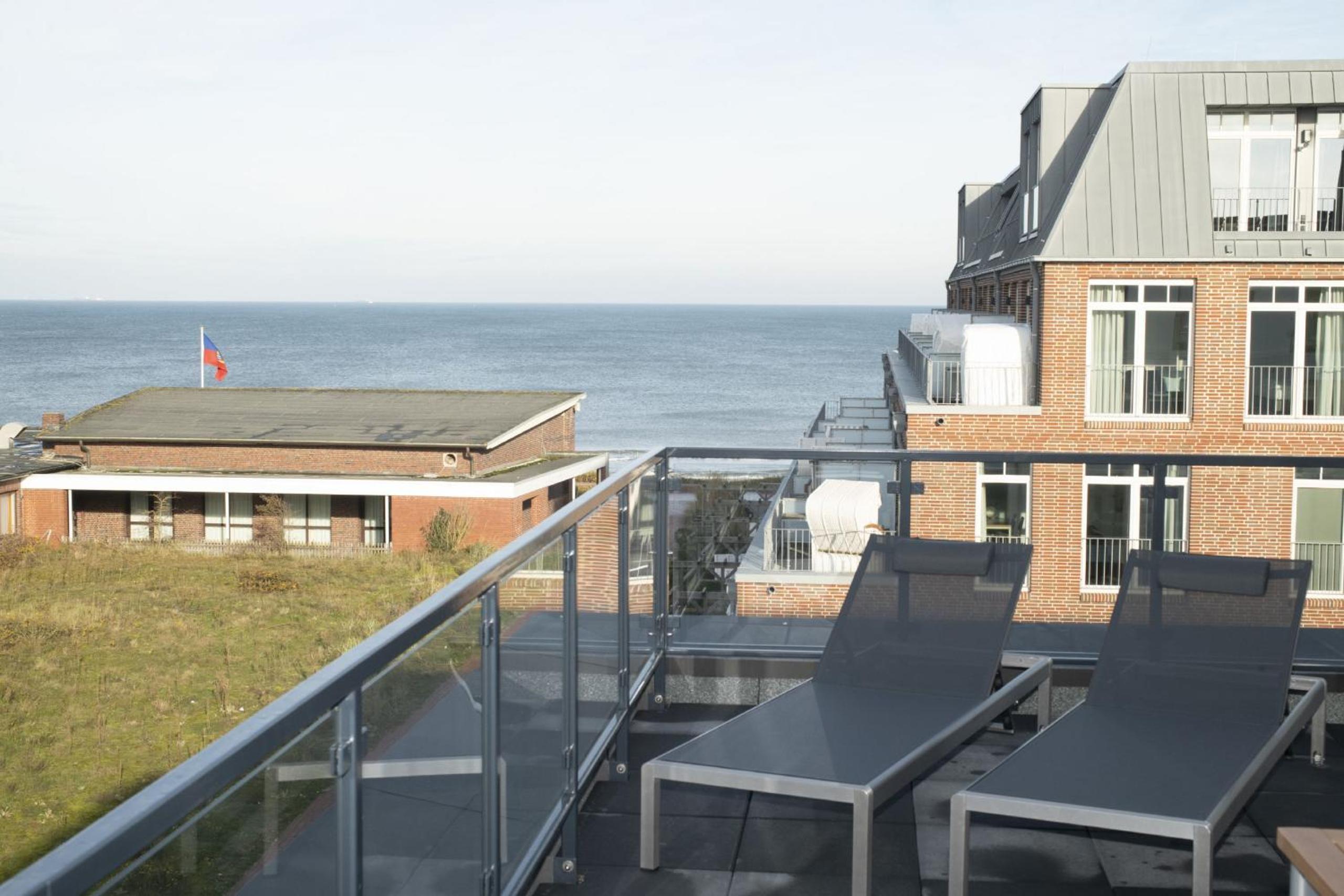 Penthouse Wangerooge, gigantischer Meerblick view 2