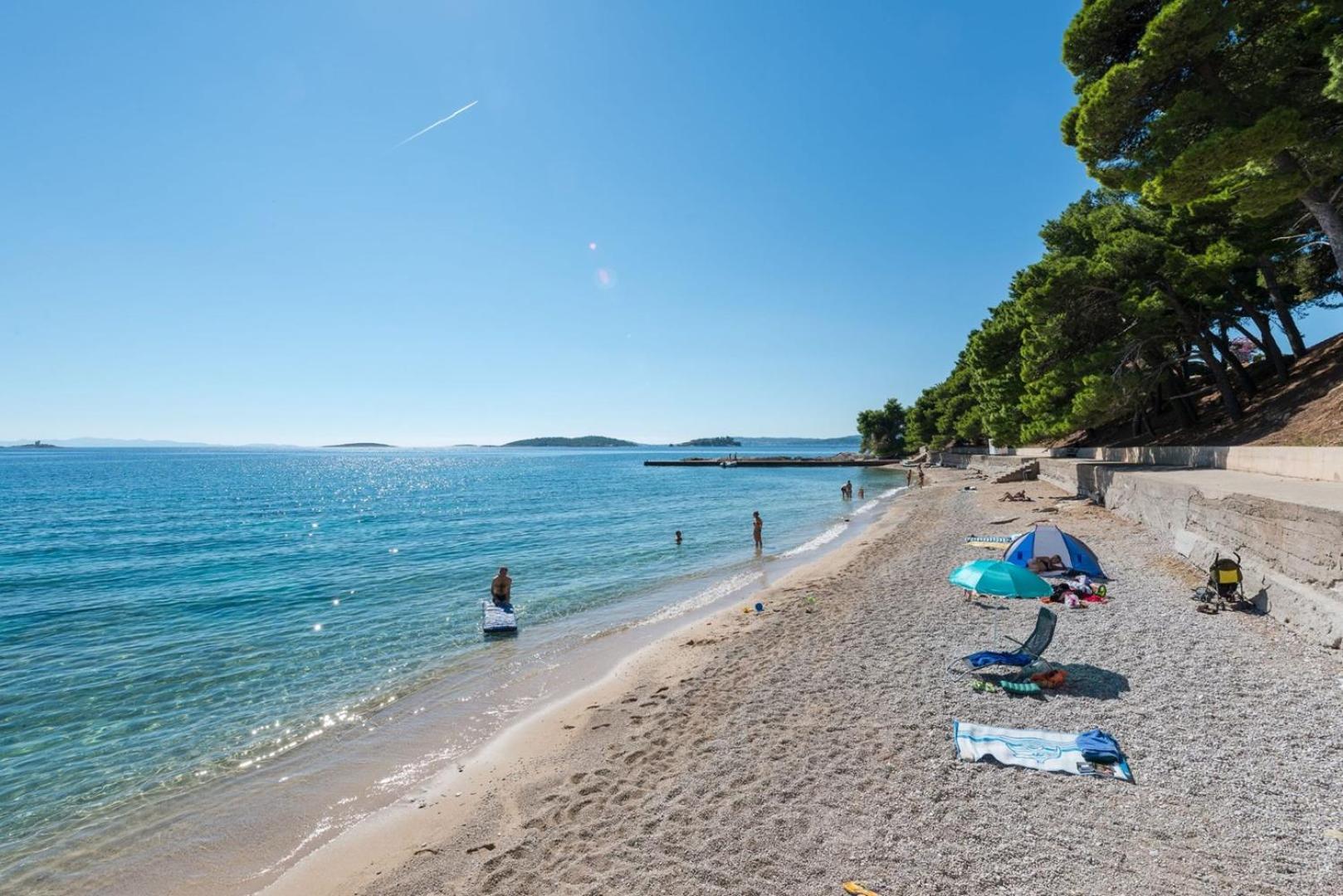 Luxury Beachfront Villa Gracia Grande With Private Pool at the Beach in Orebic - Peljesac