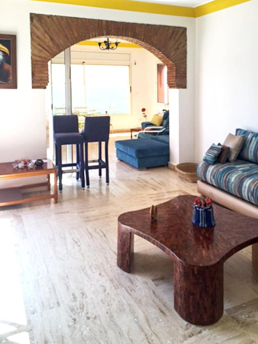 2 bedrooms appartement at Bouznika 20 m away from the beach with sea view shared pool and furnished balcony