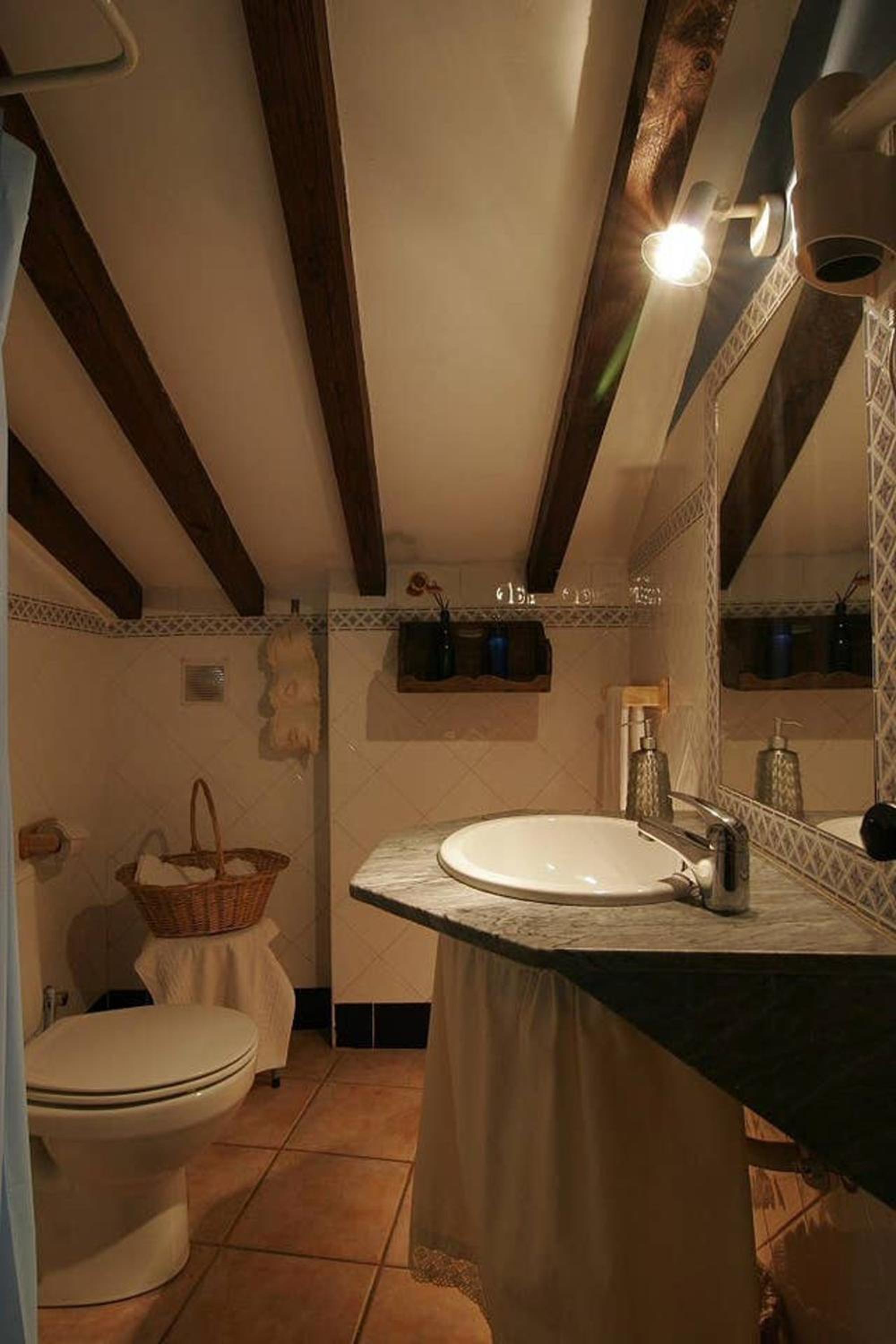 Comfortable Apartment in Robledillo de Gata with Balcony and View