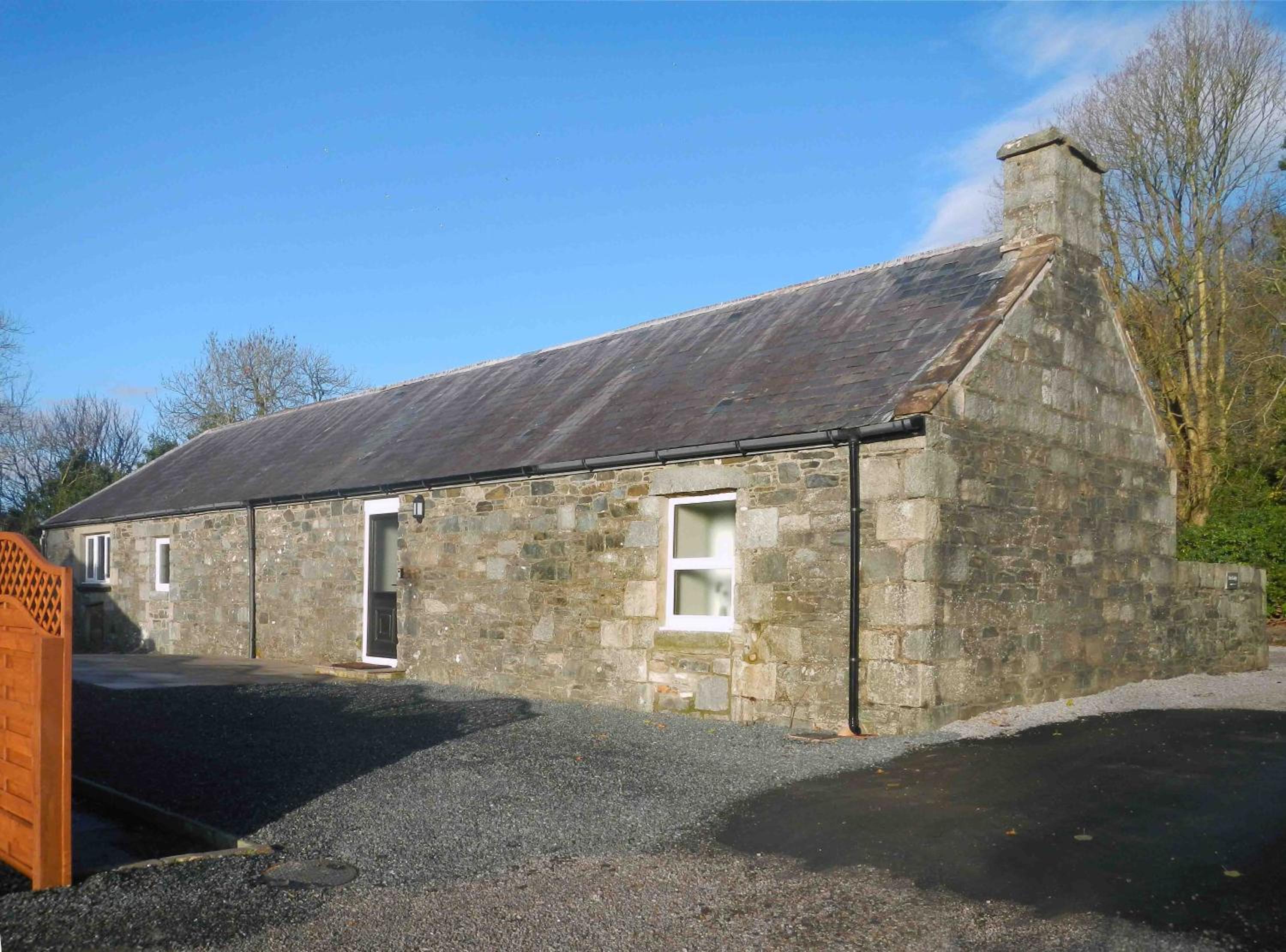 Machermore Castle East Lodge view 2