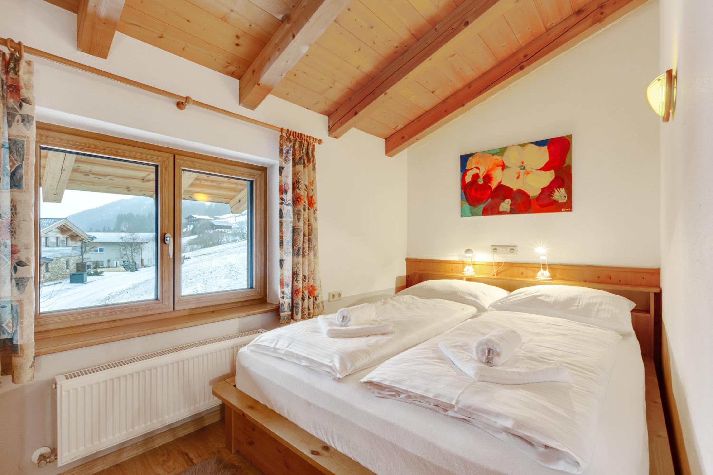 Ski in - Ski out Panoramaferienhaus Breitmoos neben Mittelstation